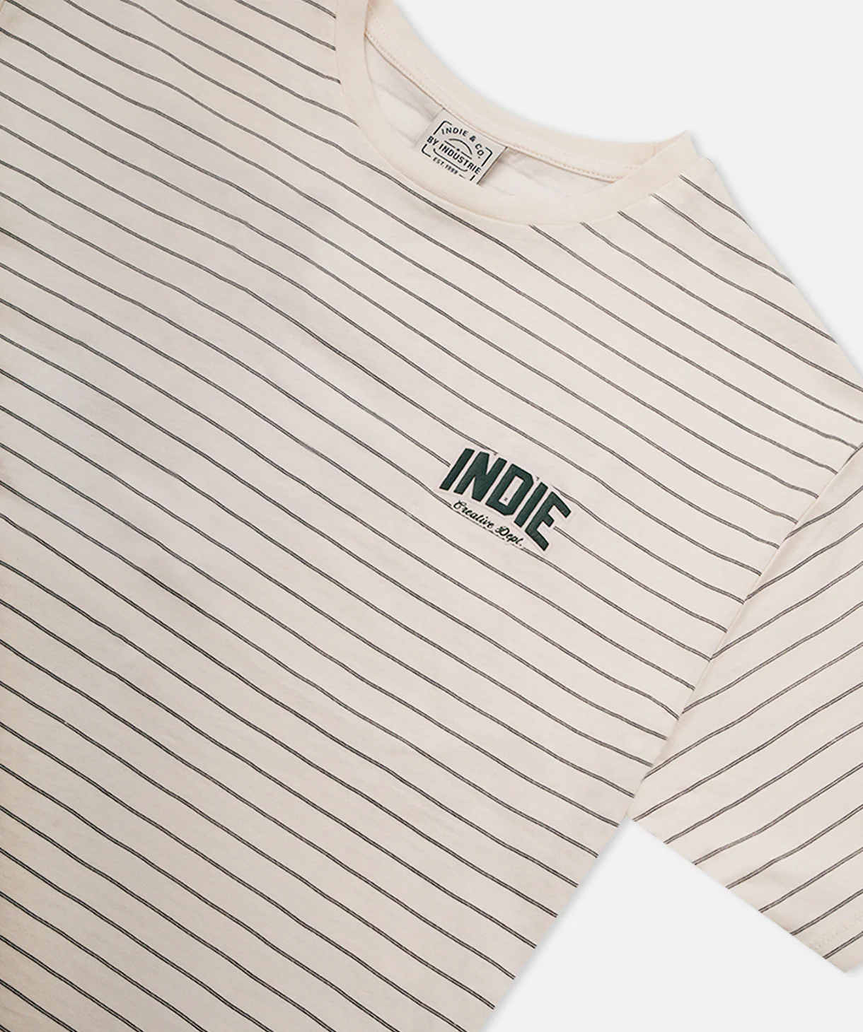 The Valencia Tee - Off White Green - Image 4