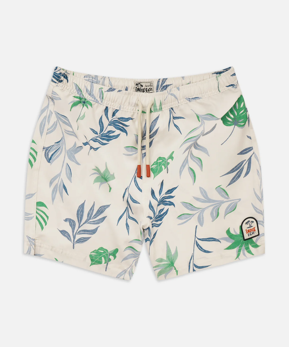 The Palm Swim Trunk - Blue/Green Combo