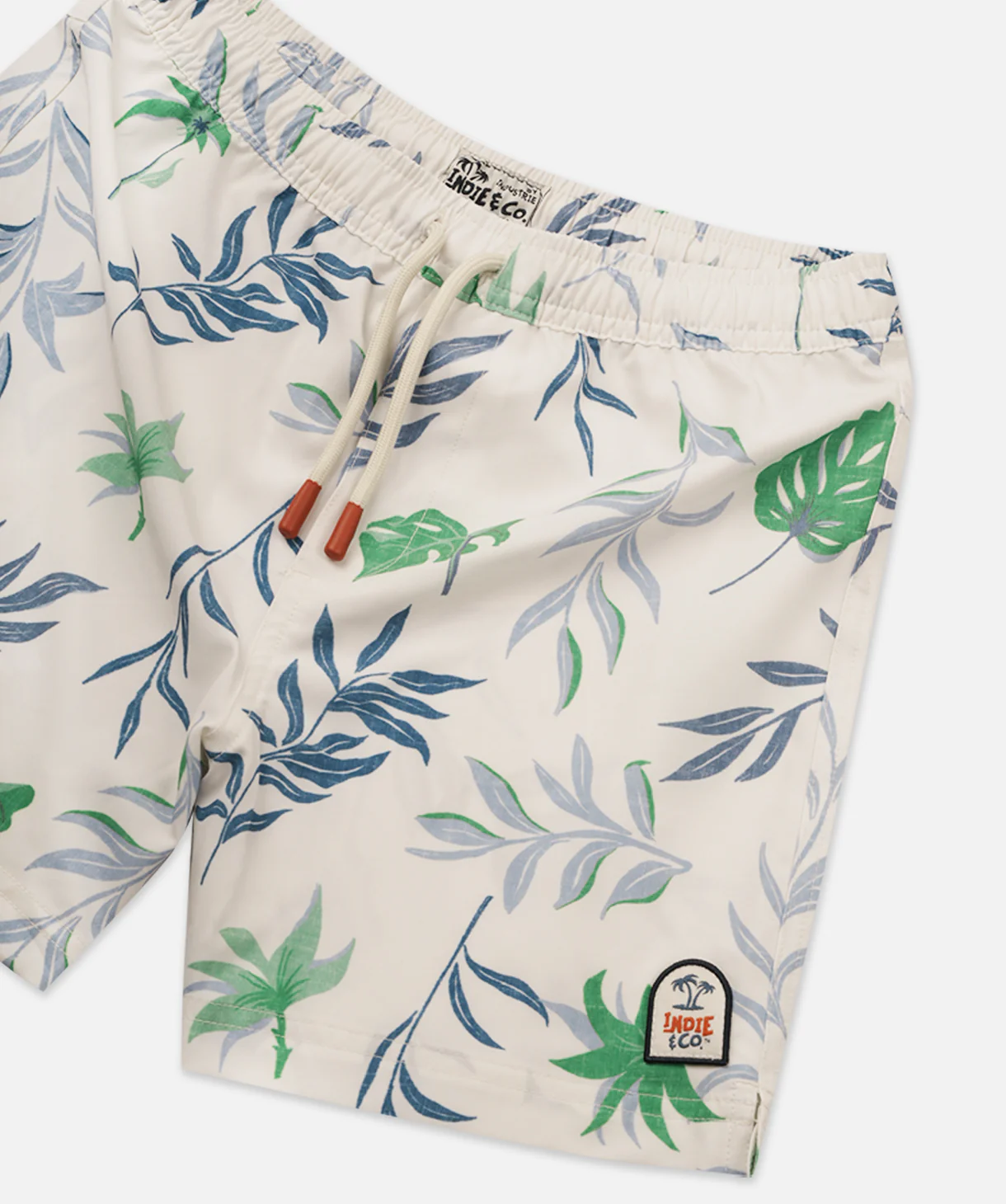 The Palm Swim Trunk - Blue/Green Combo - Image 2