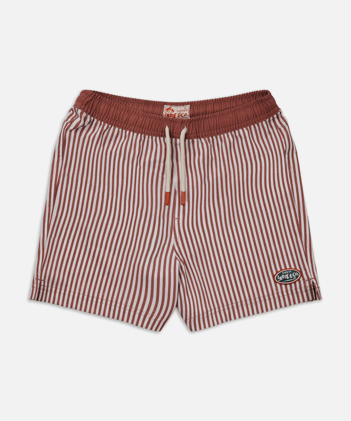 The Mavericks Swim Trunk - Rhubarb