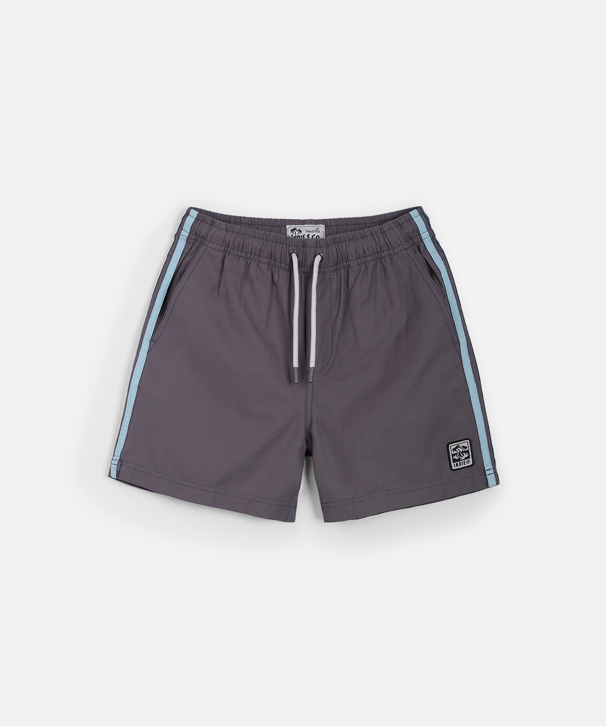 The All Day Stripe Swim Trunk - Shark