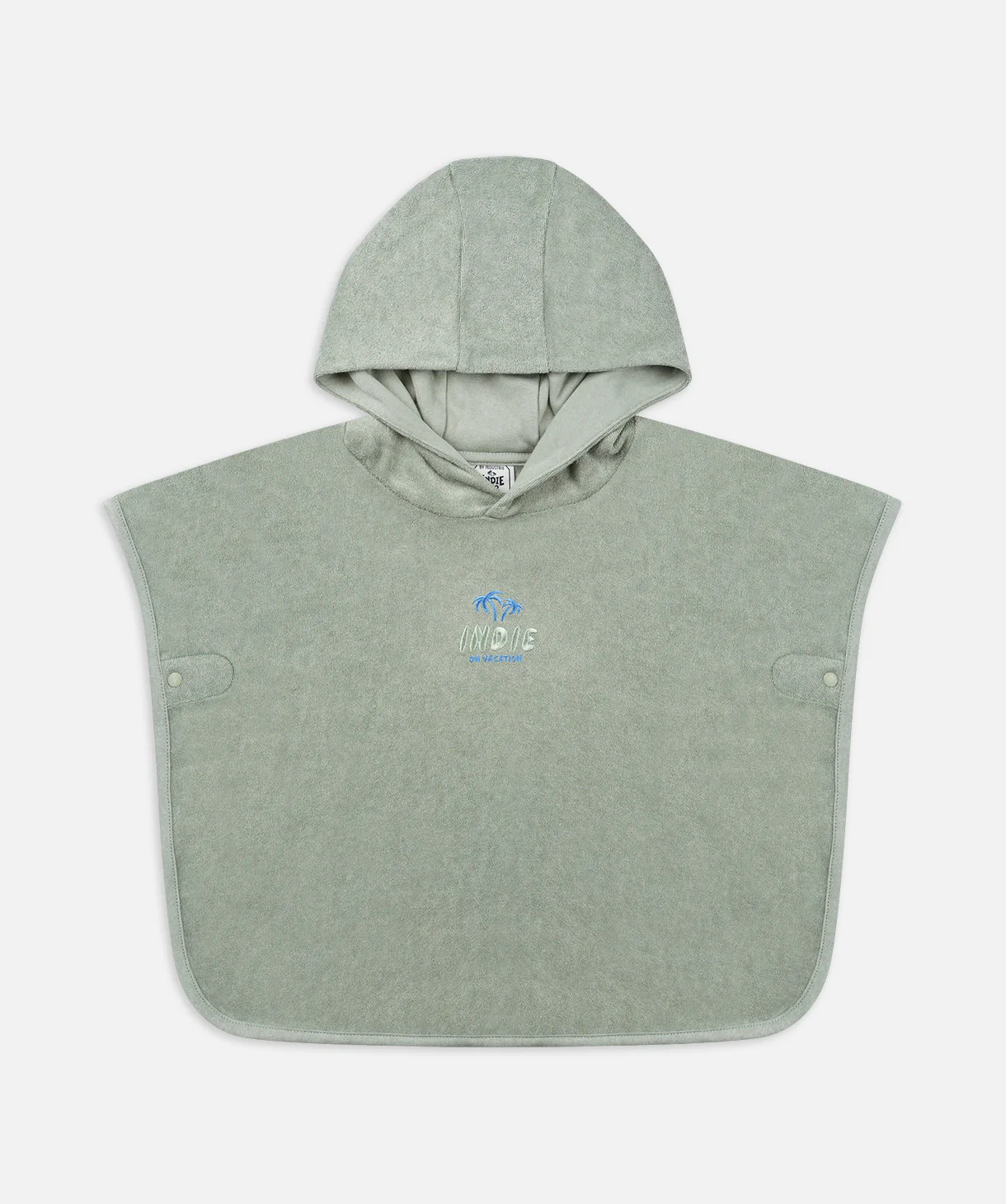 The Bower Hooded Towel - Sea Green