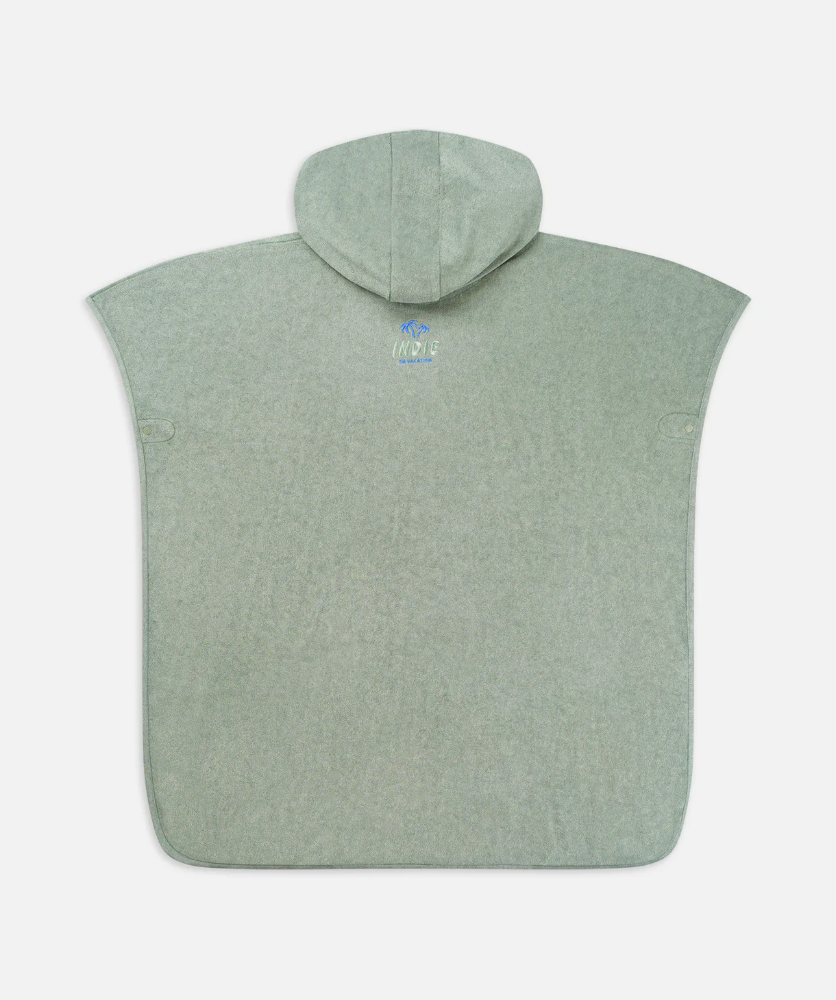 The Bower Hooded Towel - Sea Green - Image 3