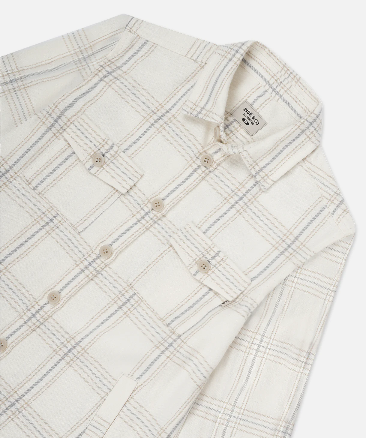 The San Antonio L/s Shirt - Cream - Image 2