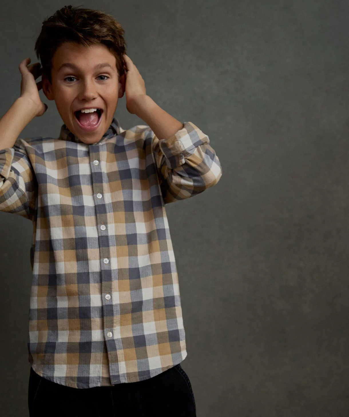 The Atkins L/s Shirt - Toffee - Image 2