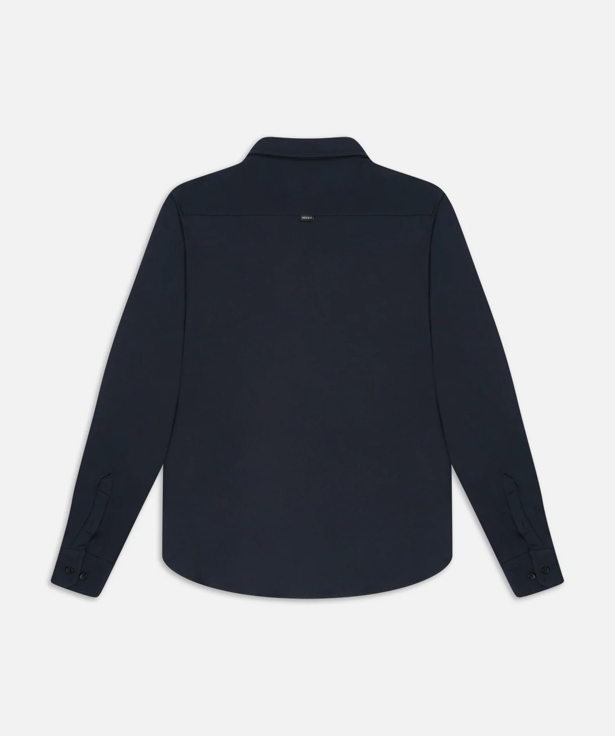 The Valley Long Sleeve Smart Shirt - Navy - Image 3