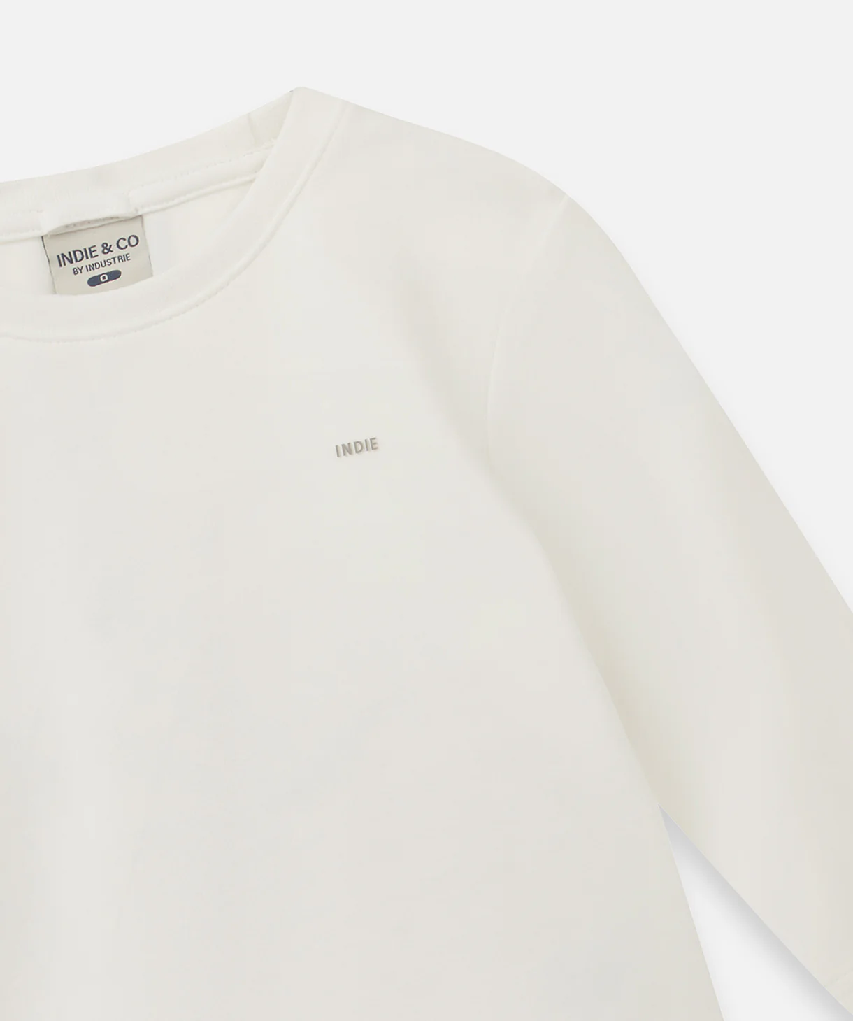 The Indie Newport Ls Tee - Chalk - Image 2