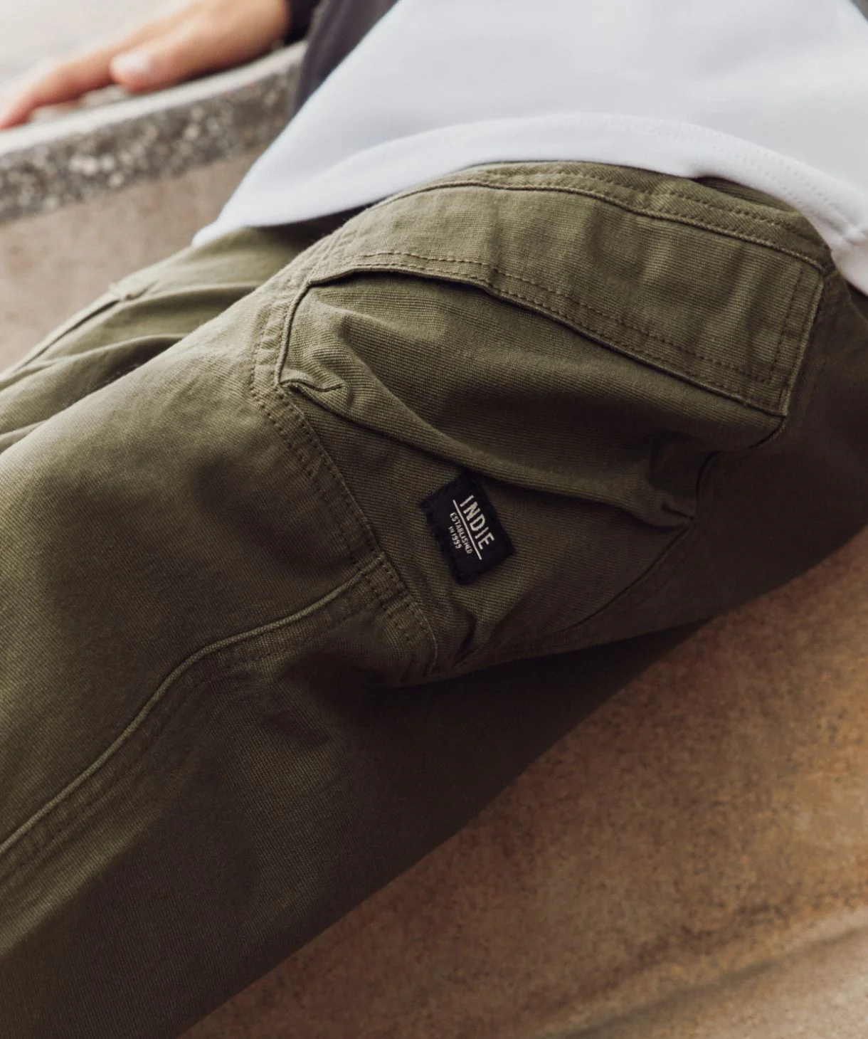 The Ashworth Cargo Pant - Army - Image 2