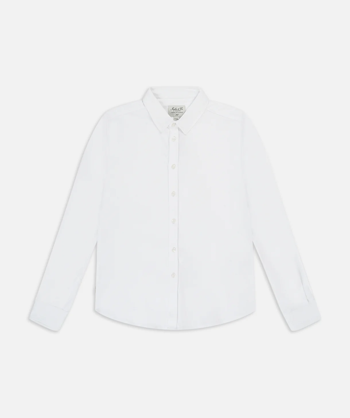 The Valley Long Sleeve Smart Shirt - White