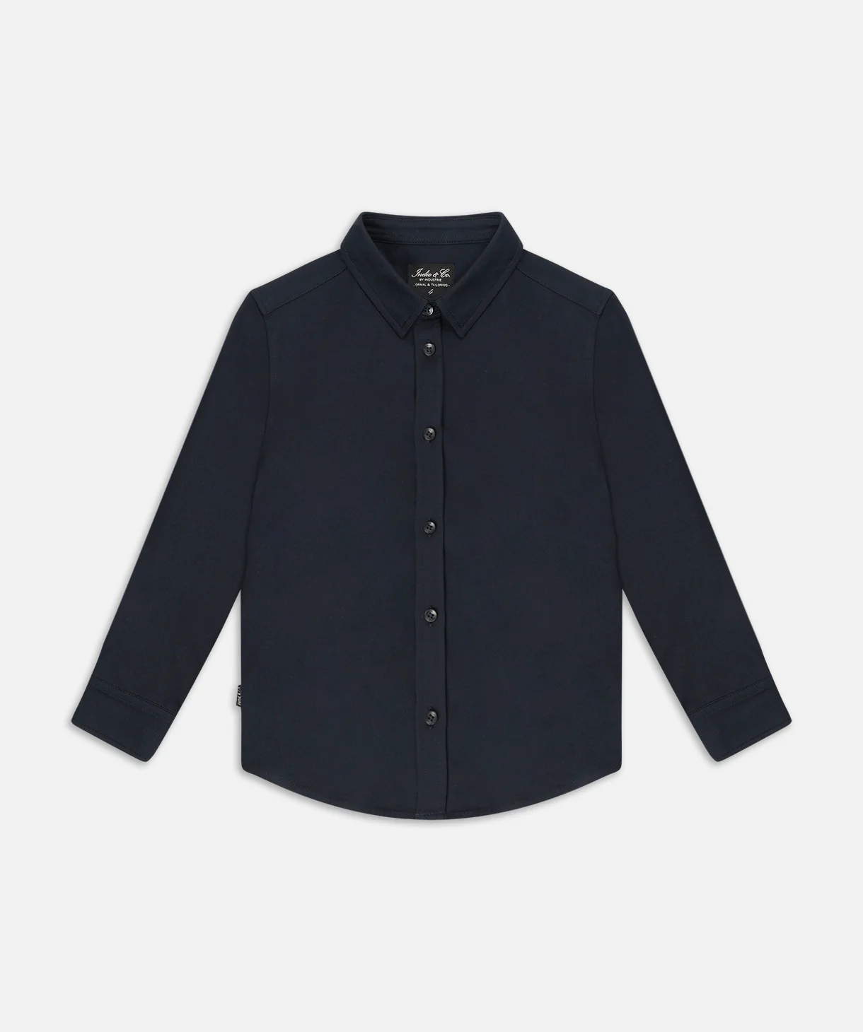 The Valley Long Sleeve Smart Shirt - Navy