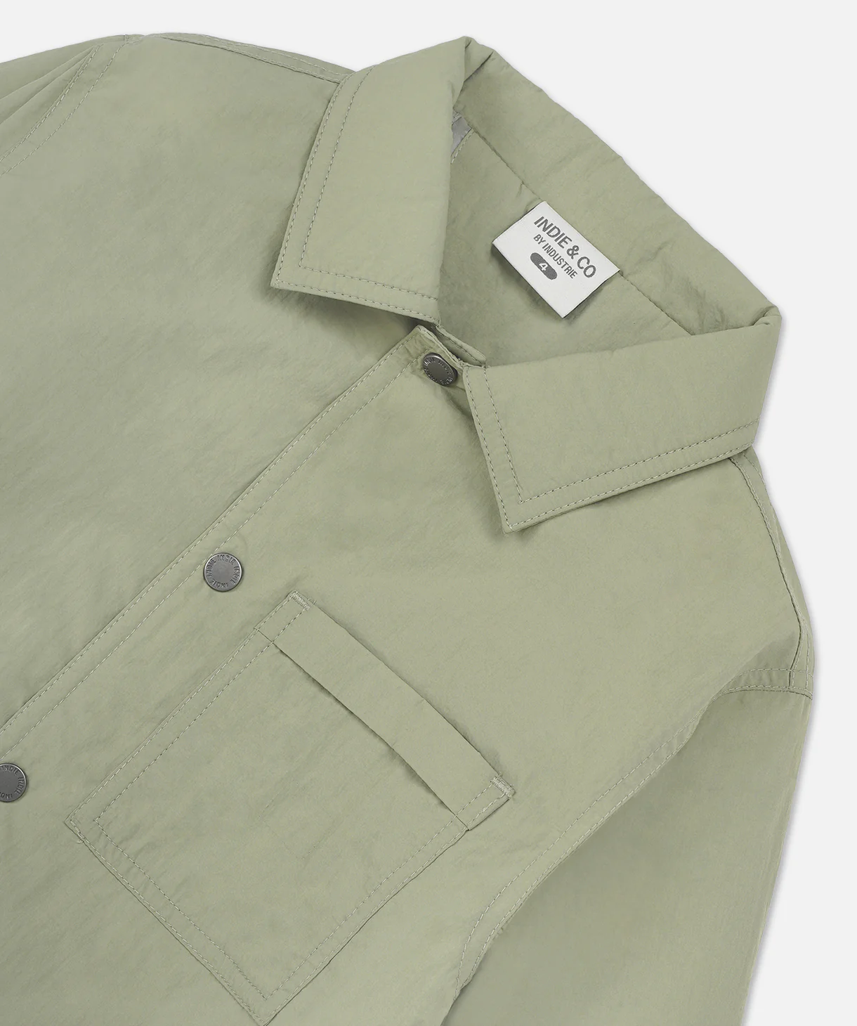 The Montana Overshirt - Olive - Image 3