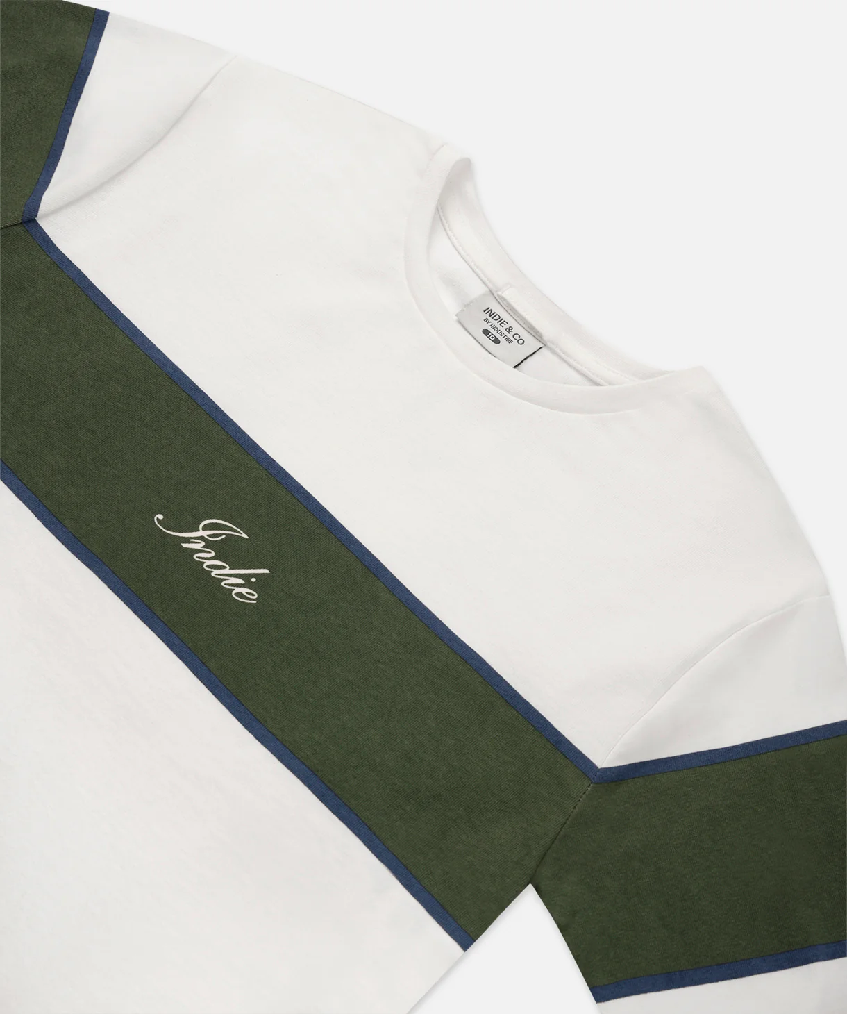 The Ranger L/s Tee - Chalk/Green - Image 3