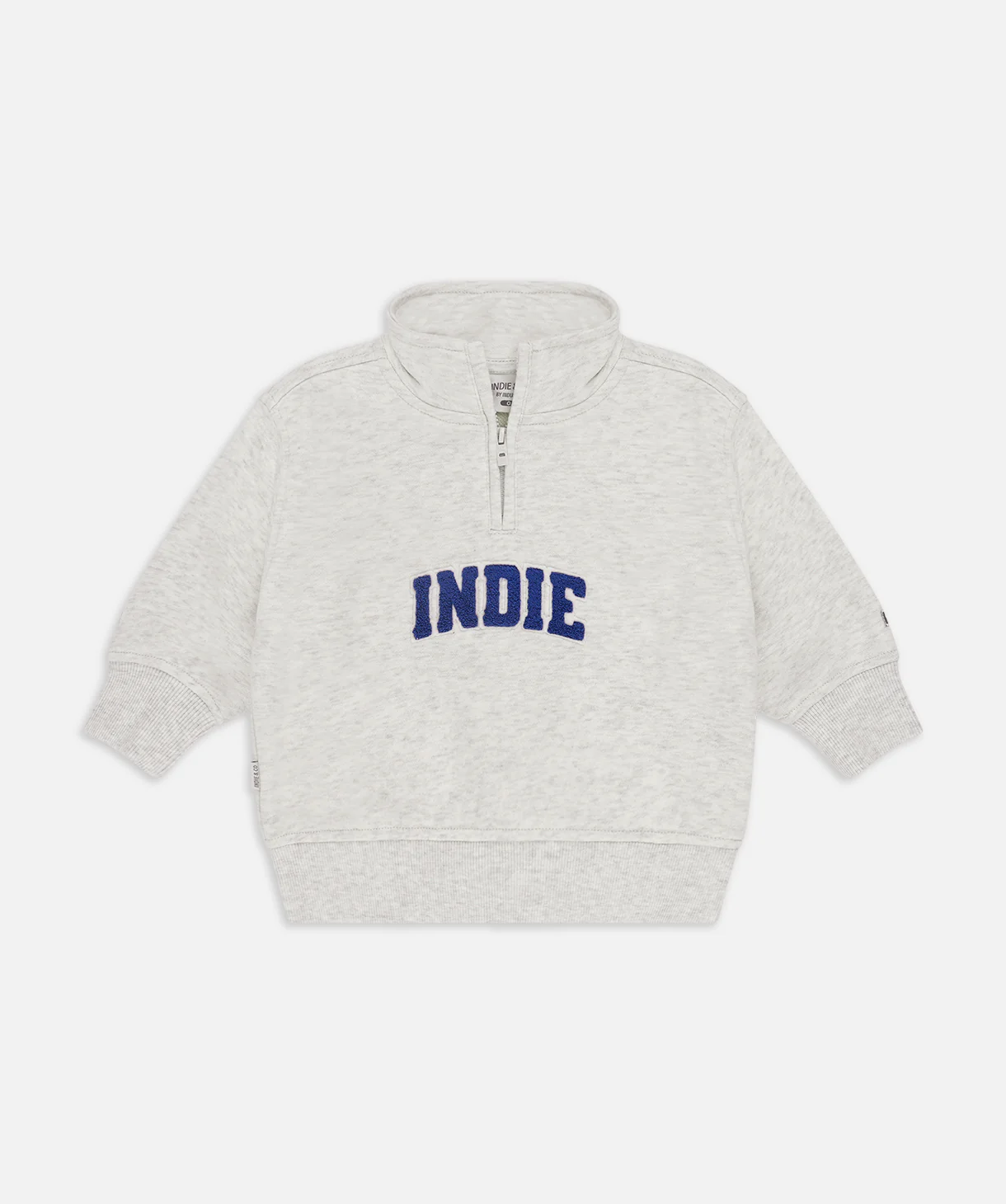 The Toluca Tracktop - Mid Grey Marle