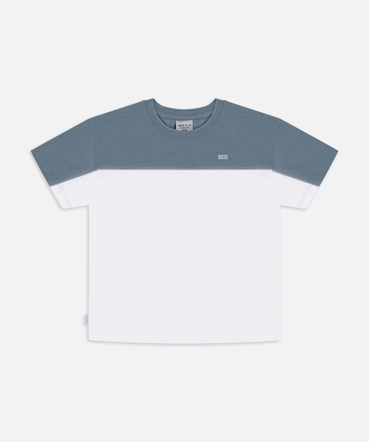 The Sanco Tee - White/Teal