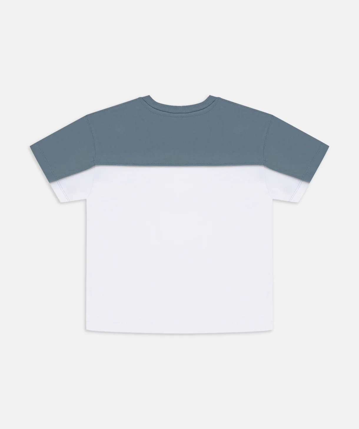 The Sanco Tee - White/Teal - Image 3