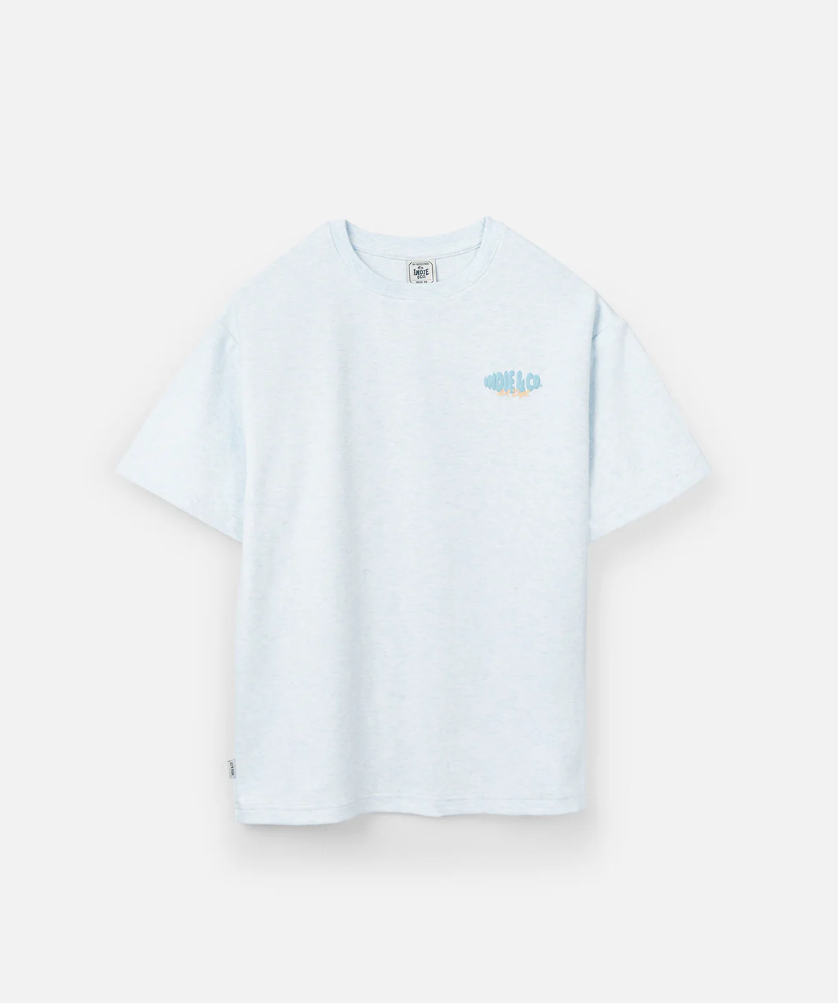 The Lenox Tee - Lt Blue Marle - Image 3