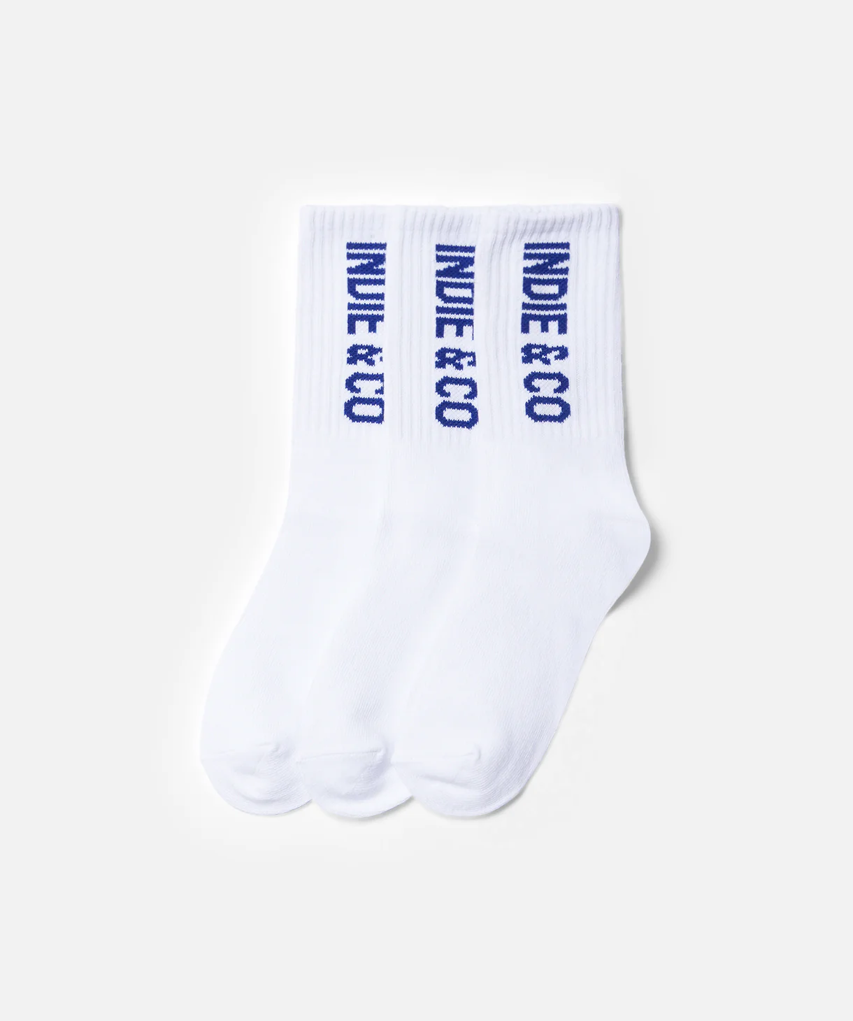 The Icon 3-Pack Sock - White/Navy (3-7 Yrs) - Image 2