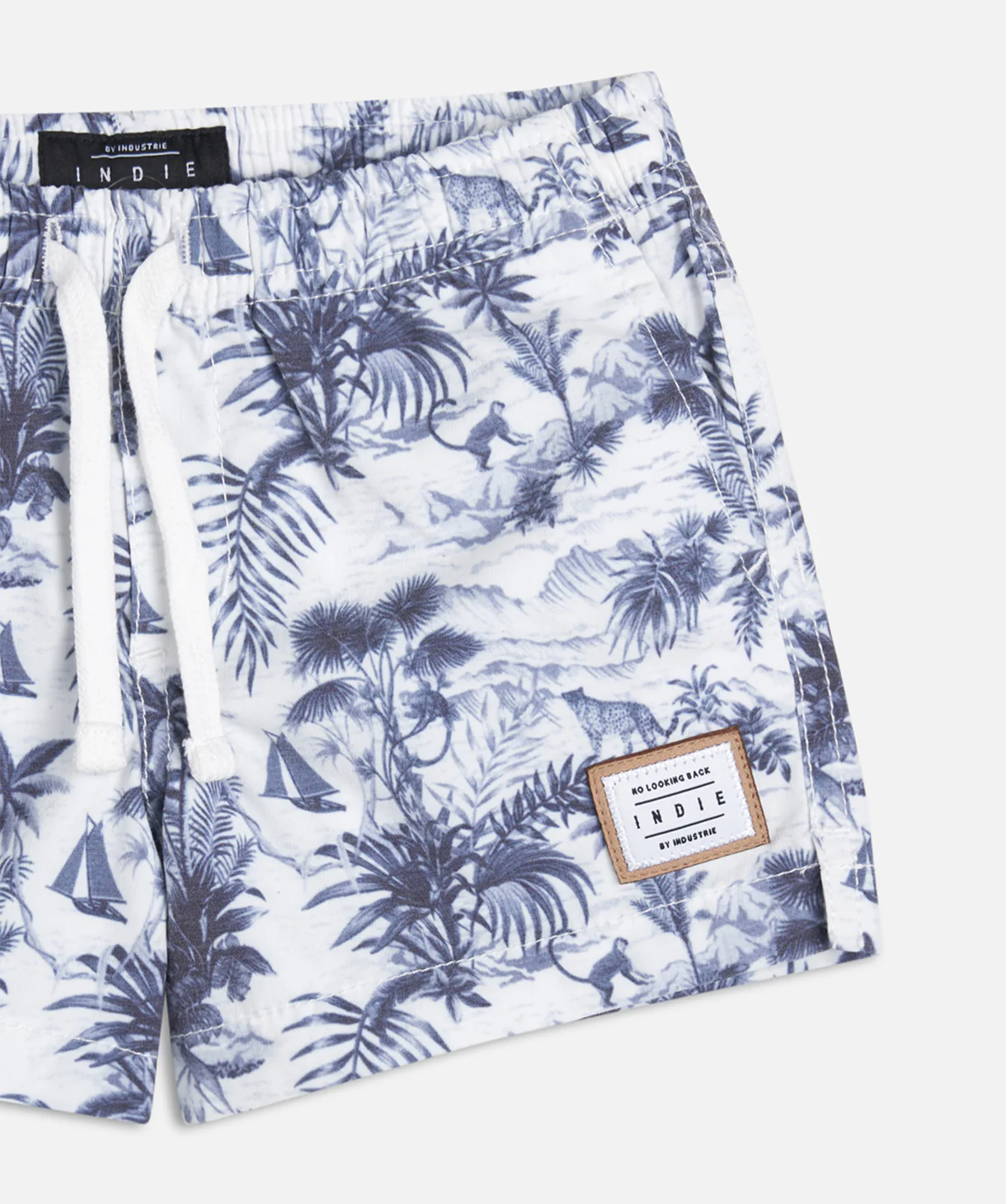The Osterley Boardie - White/Navy - Image 2