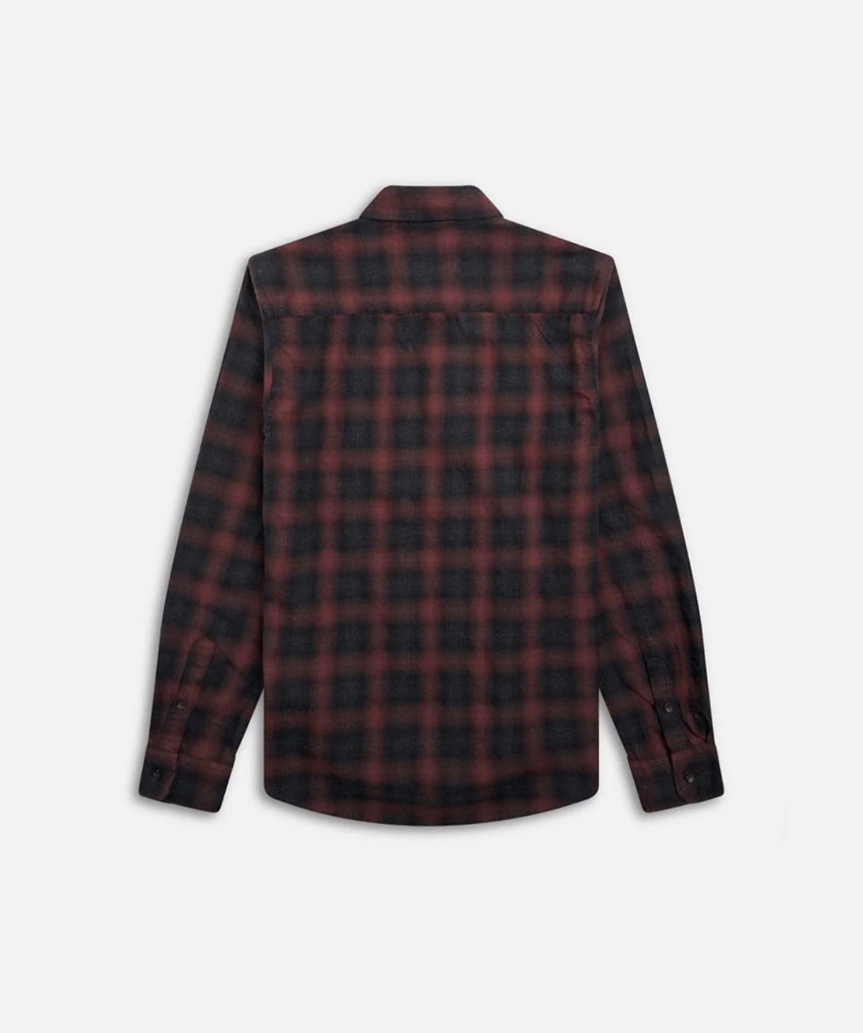 The Rowe Shirt - Burgundy - Image 3