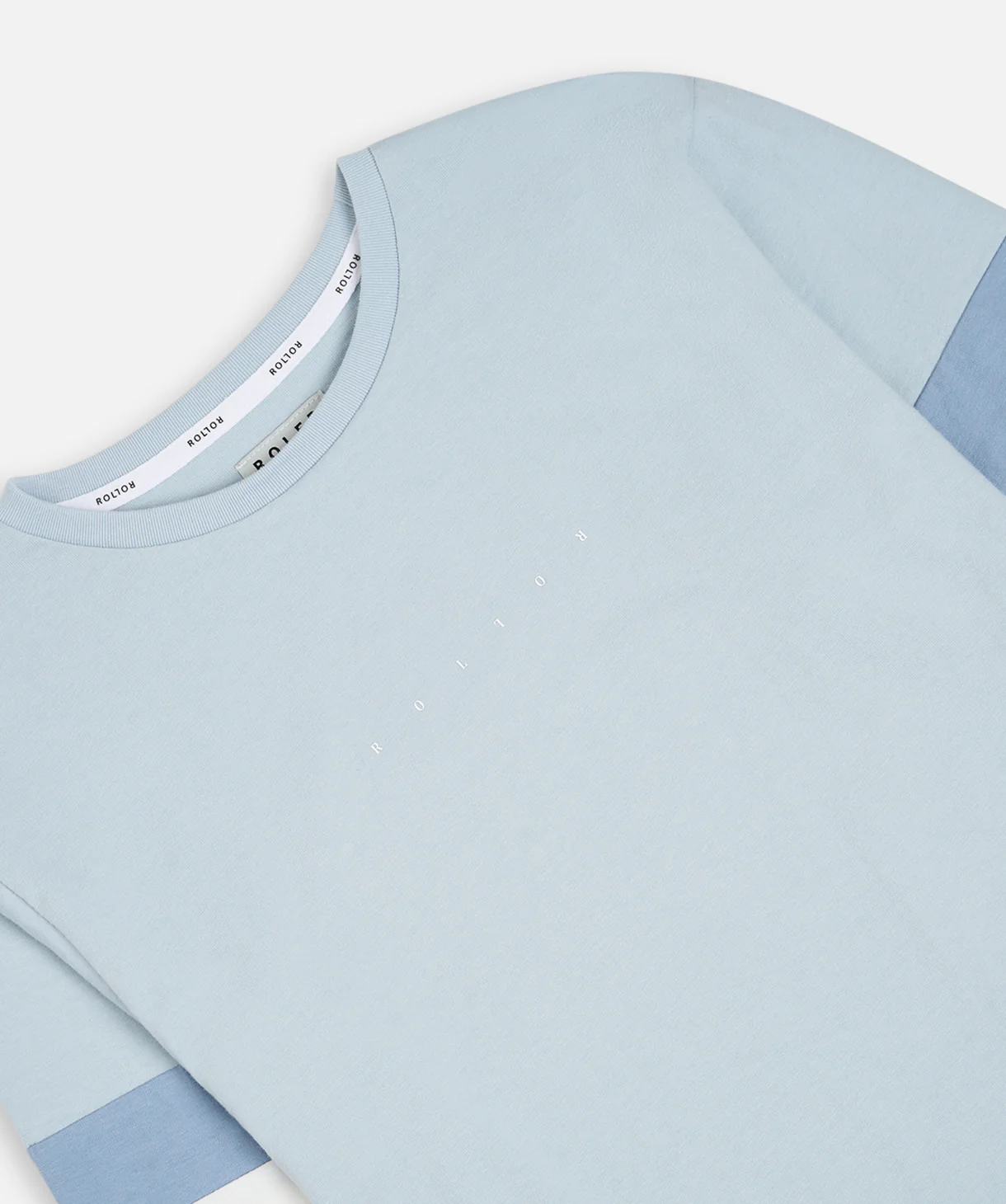 The Roler Fairns L/s Tee - Lt Blue Combo - Image 3