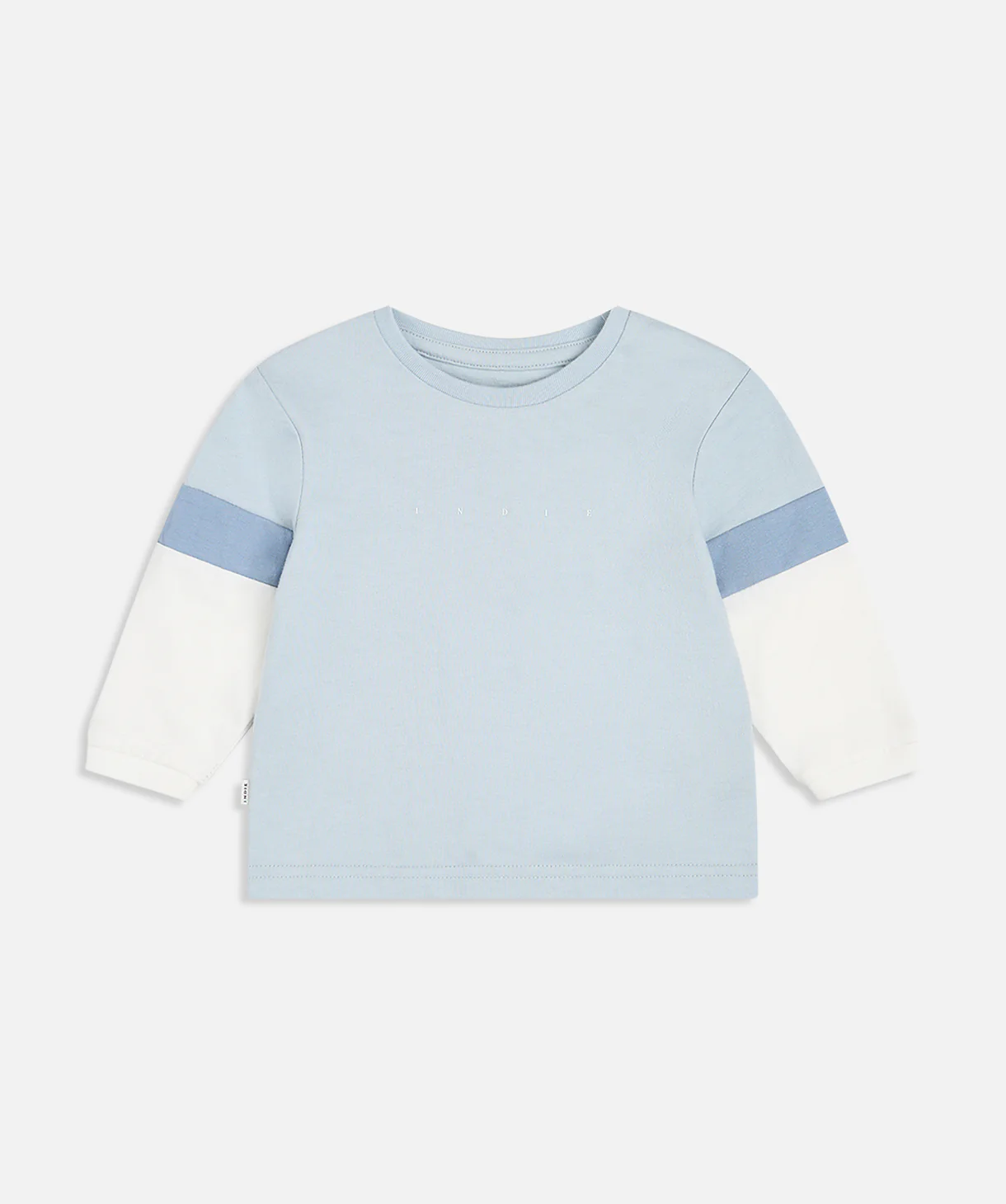 The Fairns L/s Tee - Light Blue Combo