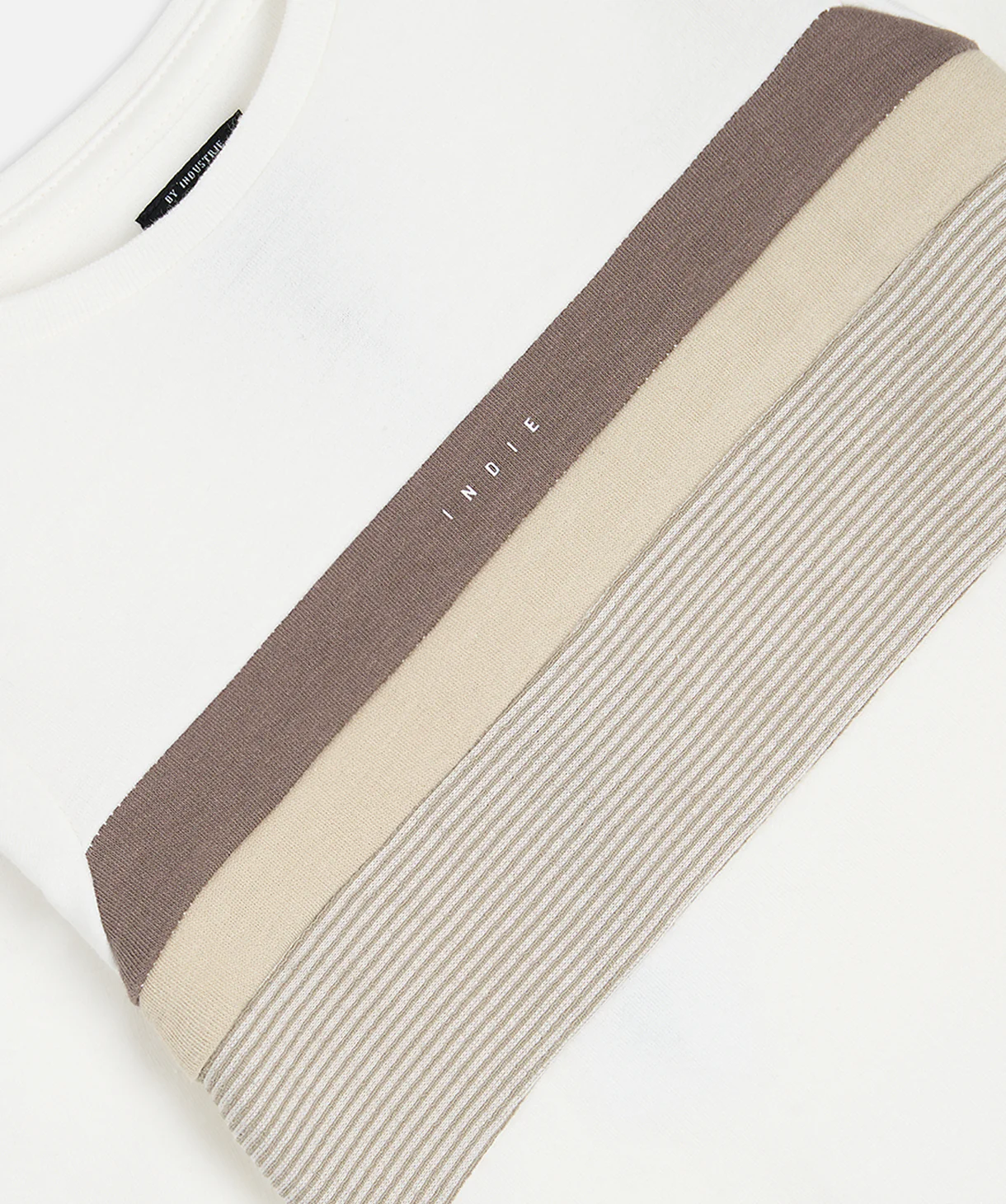 The Aston L/s Tee - Off White - Image 2