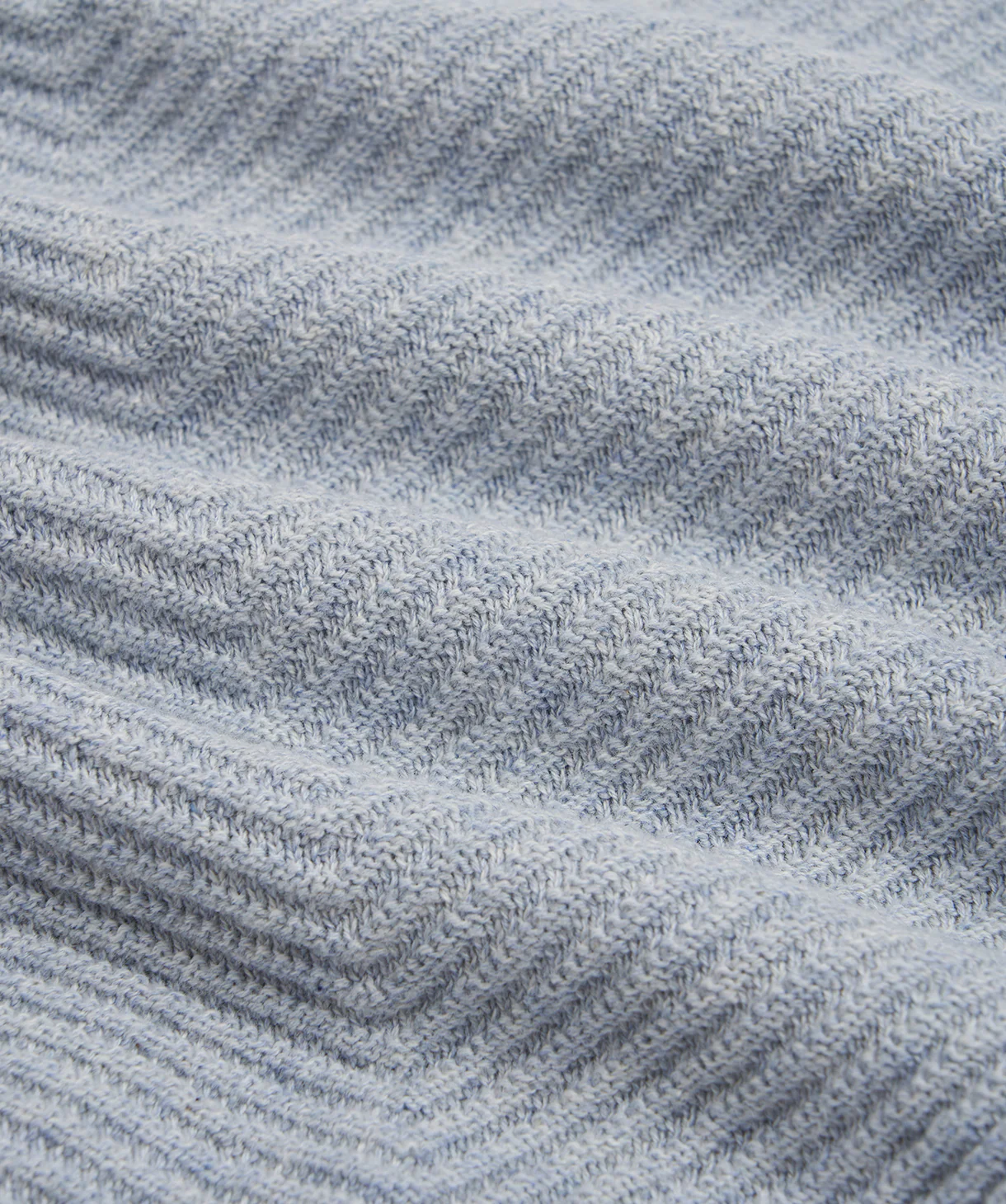 The Northridge Knitted Hoodie - Light Blue - Image 4