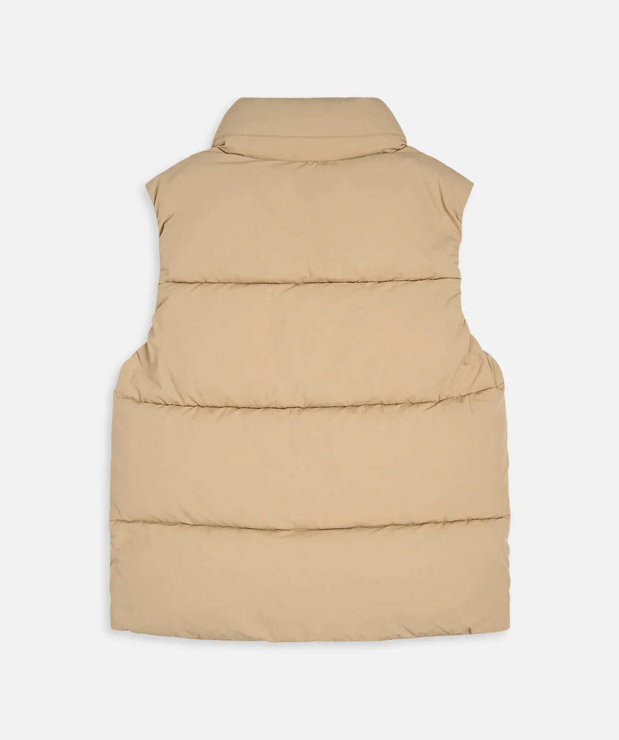 The New Chester Puffer Vest - Toffee - Image 2