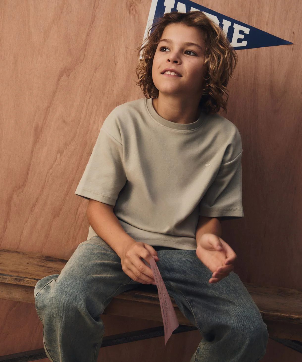 The Indie Newport Tee - Willow Green - Image 2