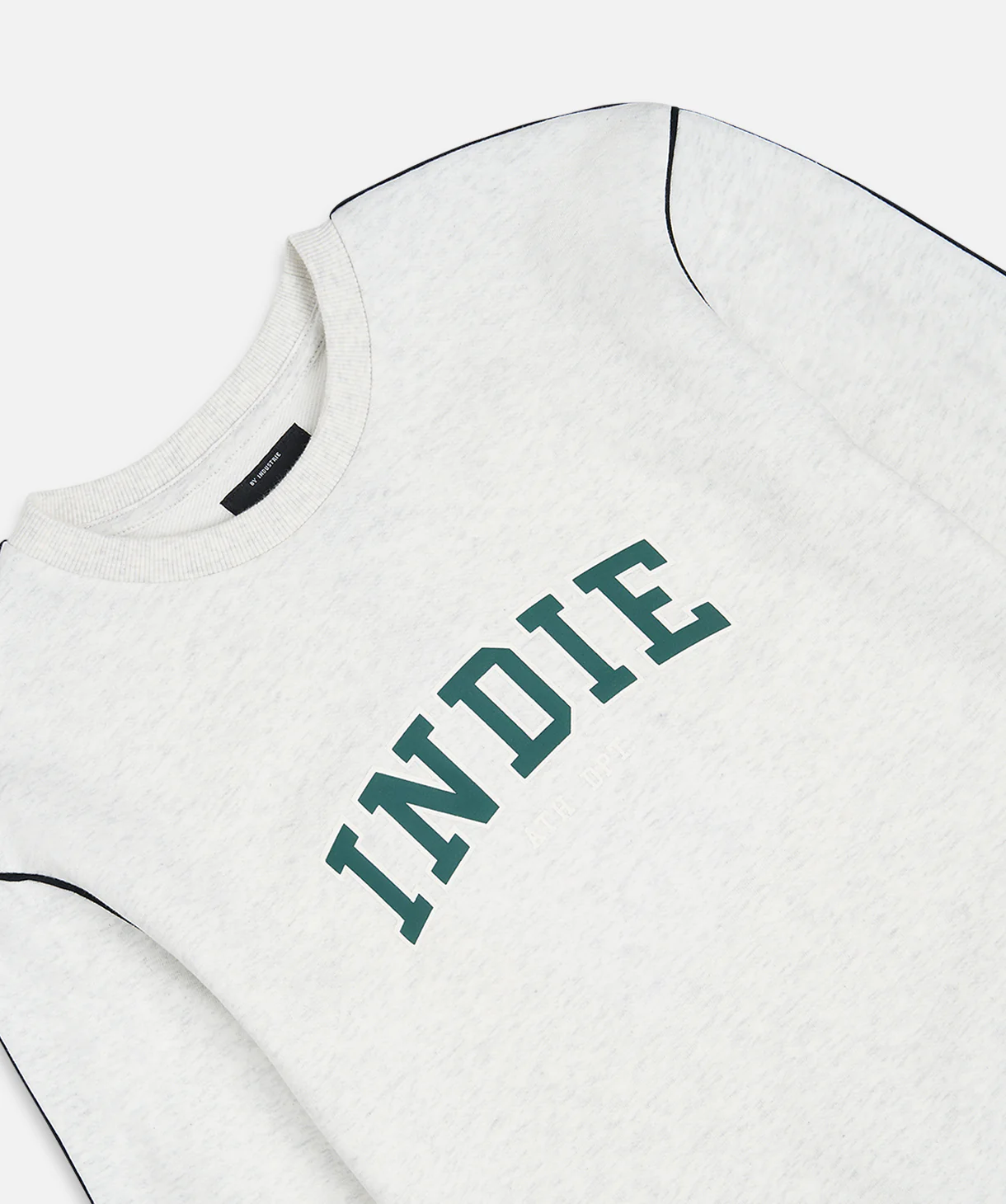 The Edgerton Sweat - Grey/Green - Image 3