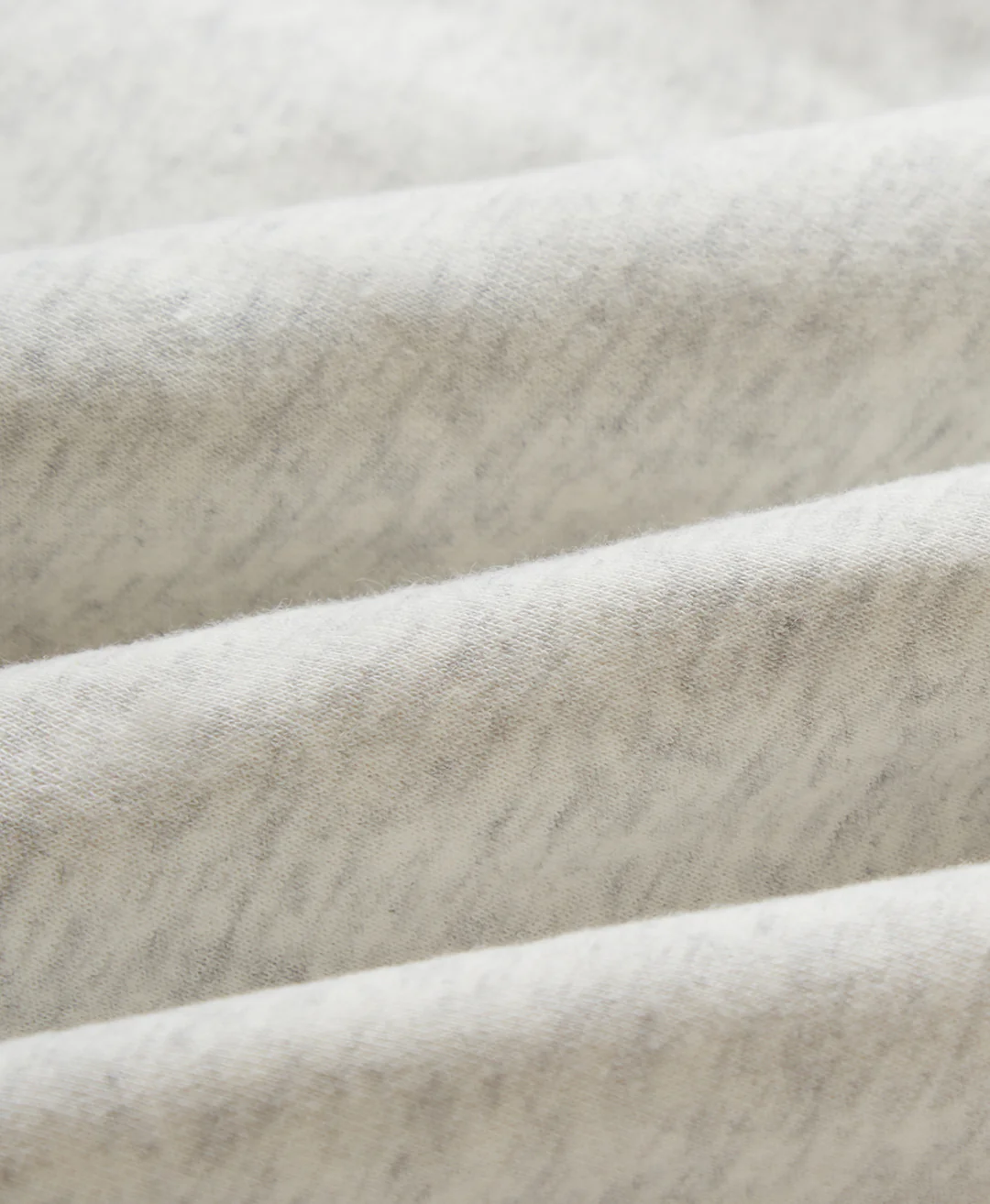 The Sherpa Huntington Hoodie - Light Grey Marle/White - Image 7
