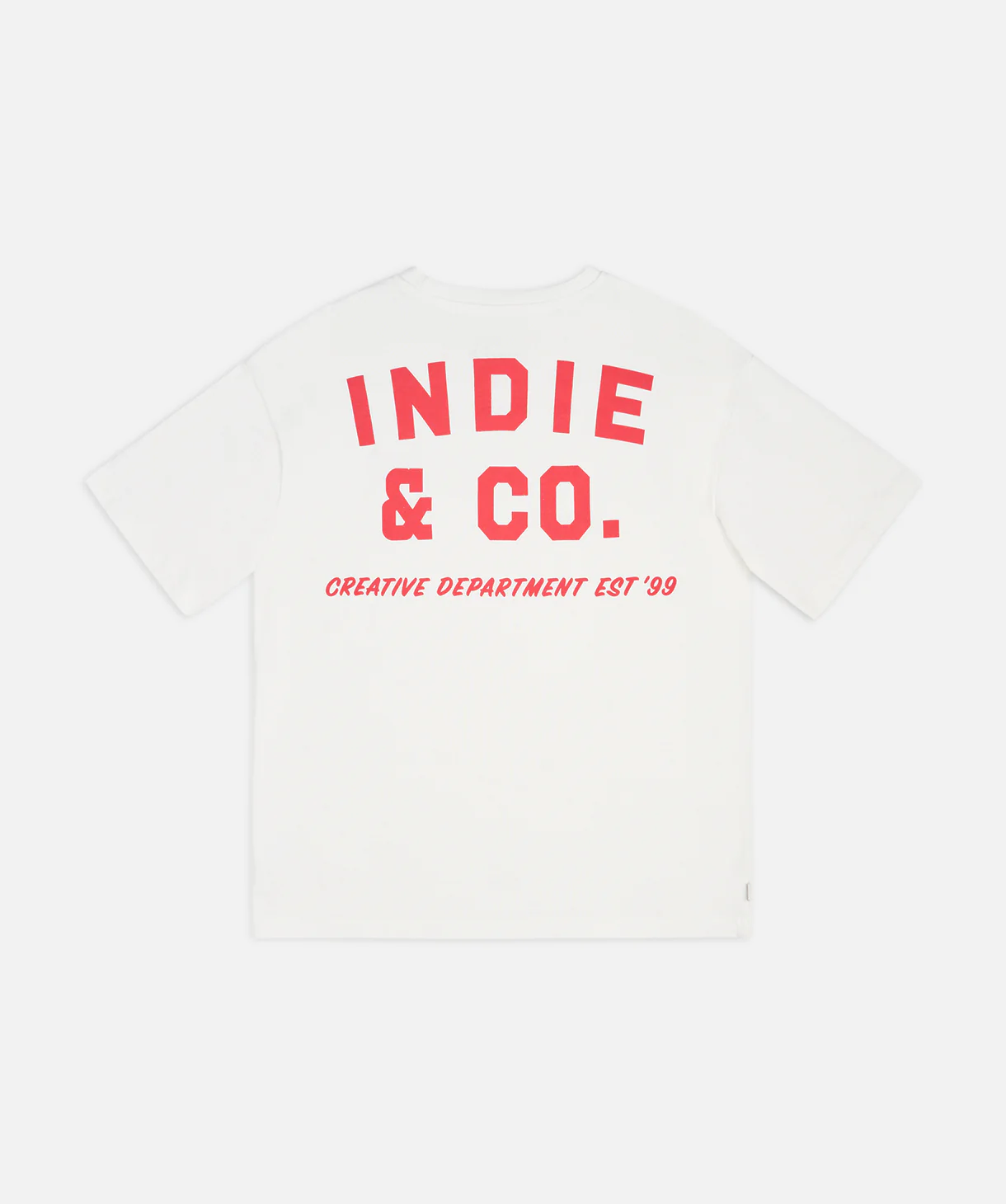 The Camino Tee - White/Red - Image 3
