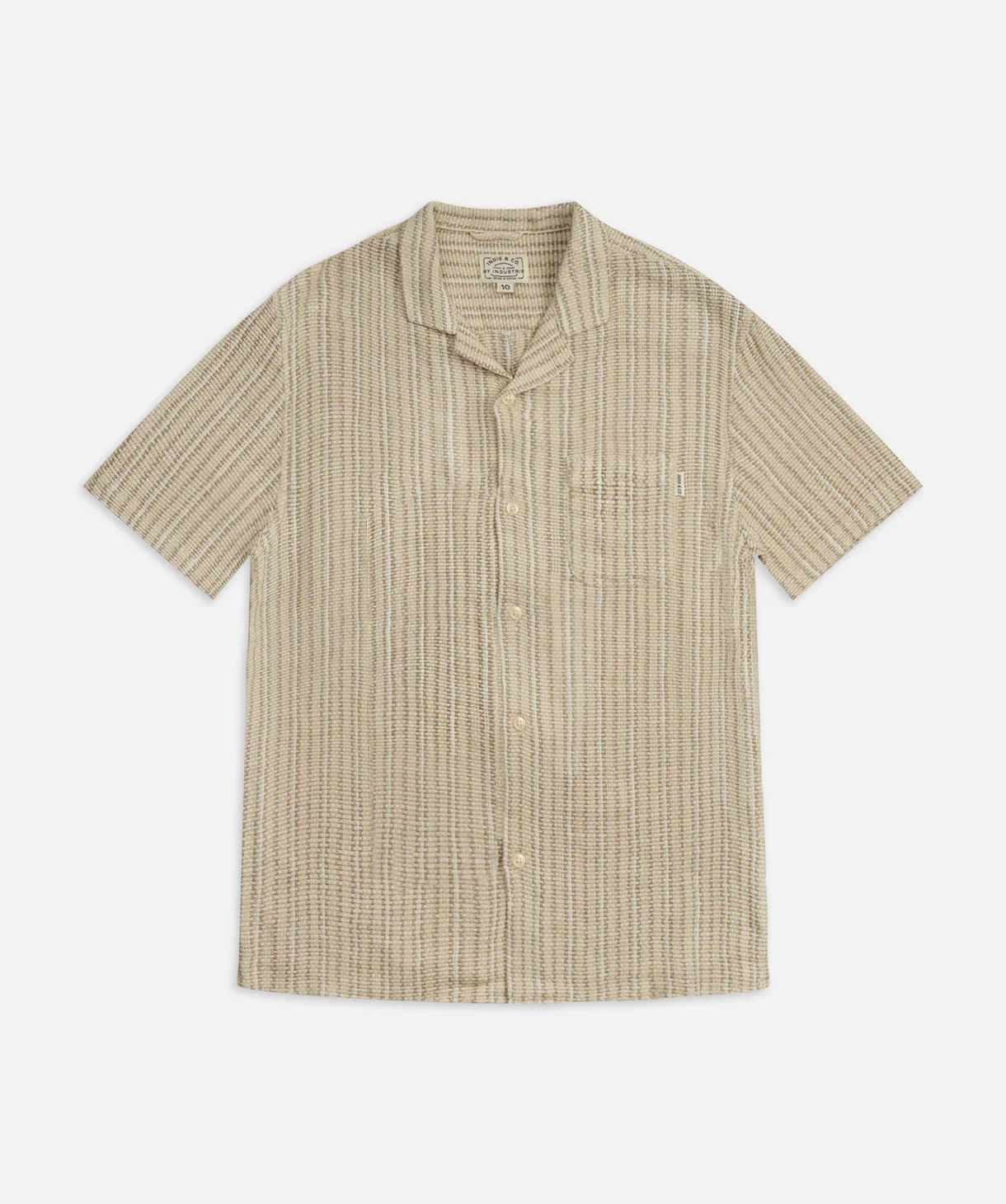 The Miramar S/s Shirt - Taupe Combo
