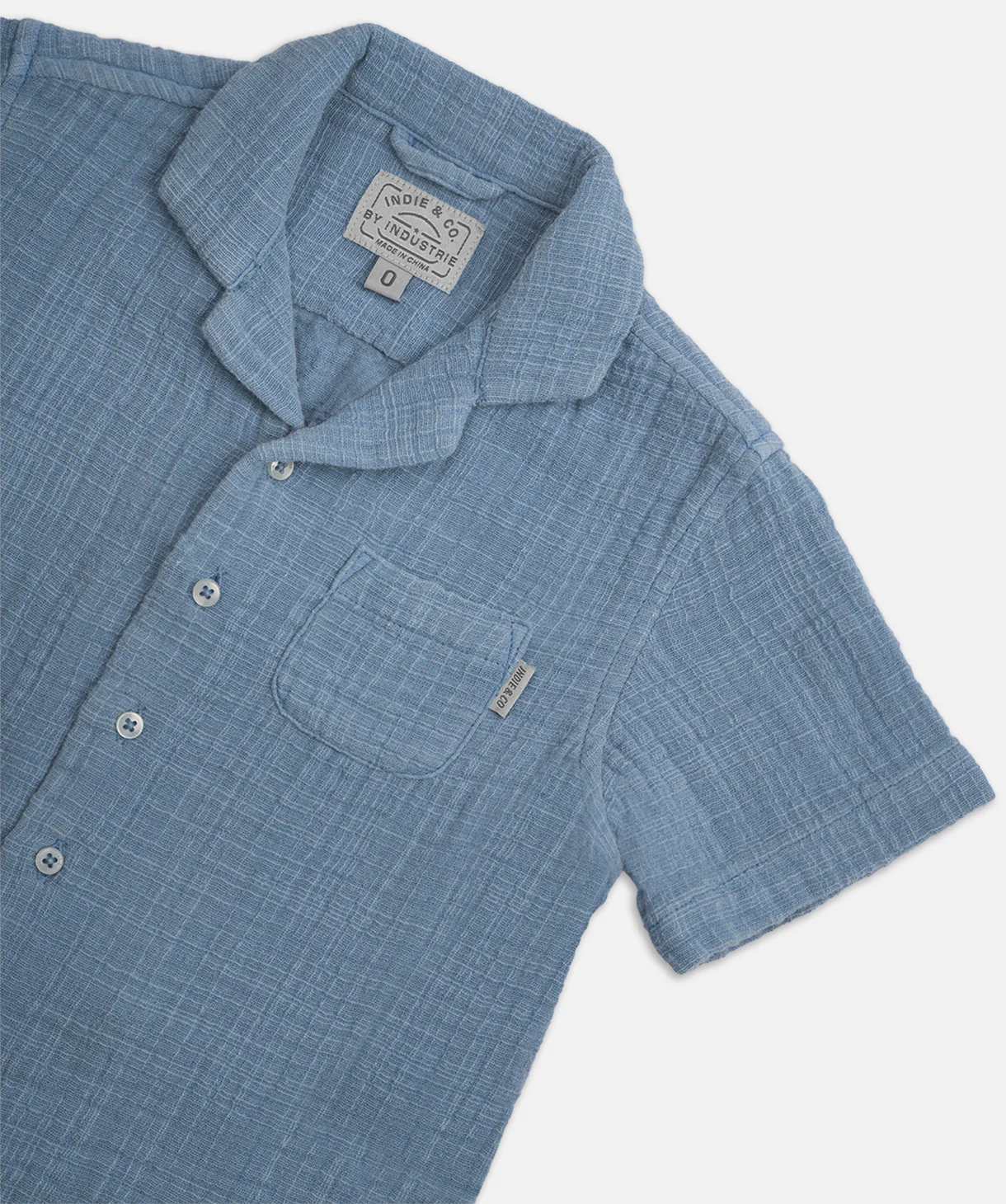 The Indie Seguro S/s Shirt - Light Chambray - Image 2