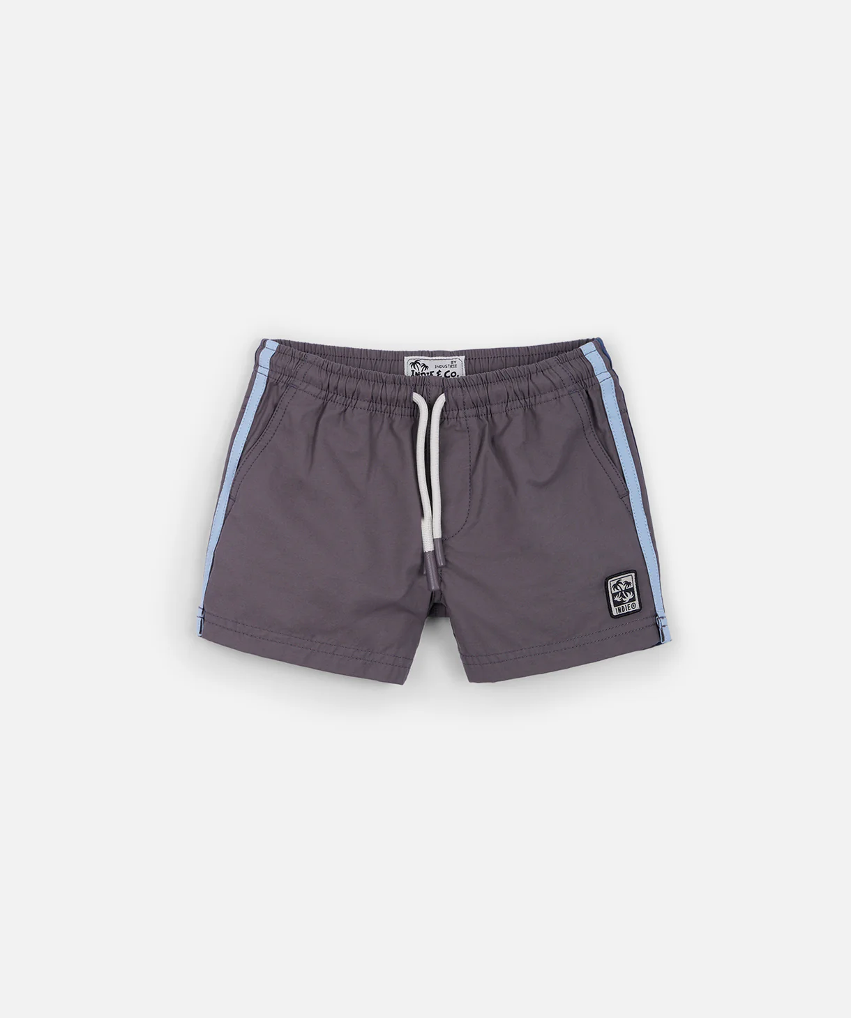 The All Day Stripe Swim Trunk - Shark