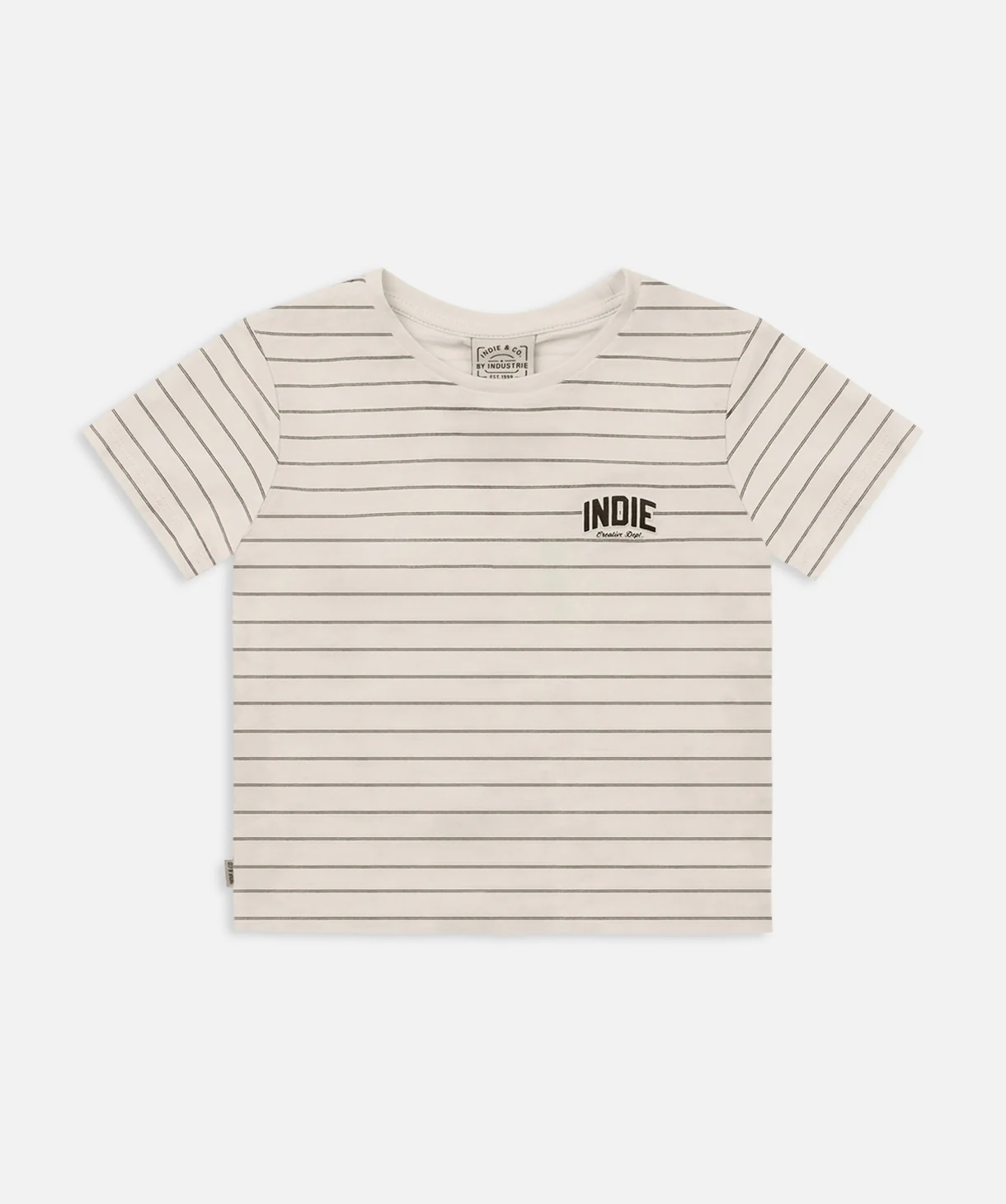 The Valencia Tee - Off White Green