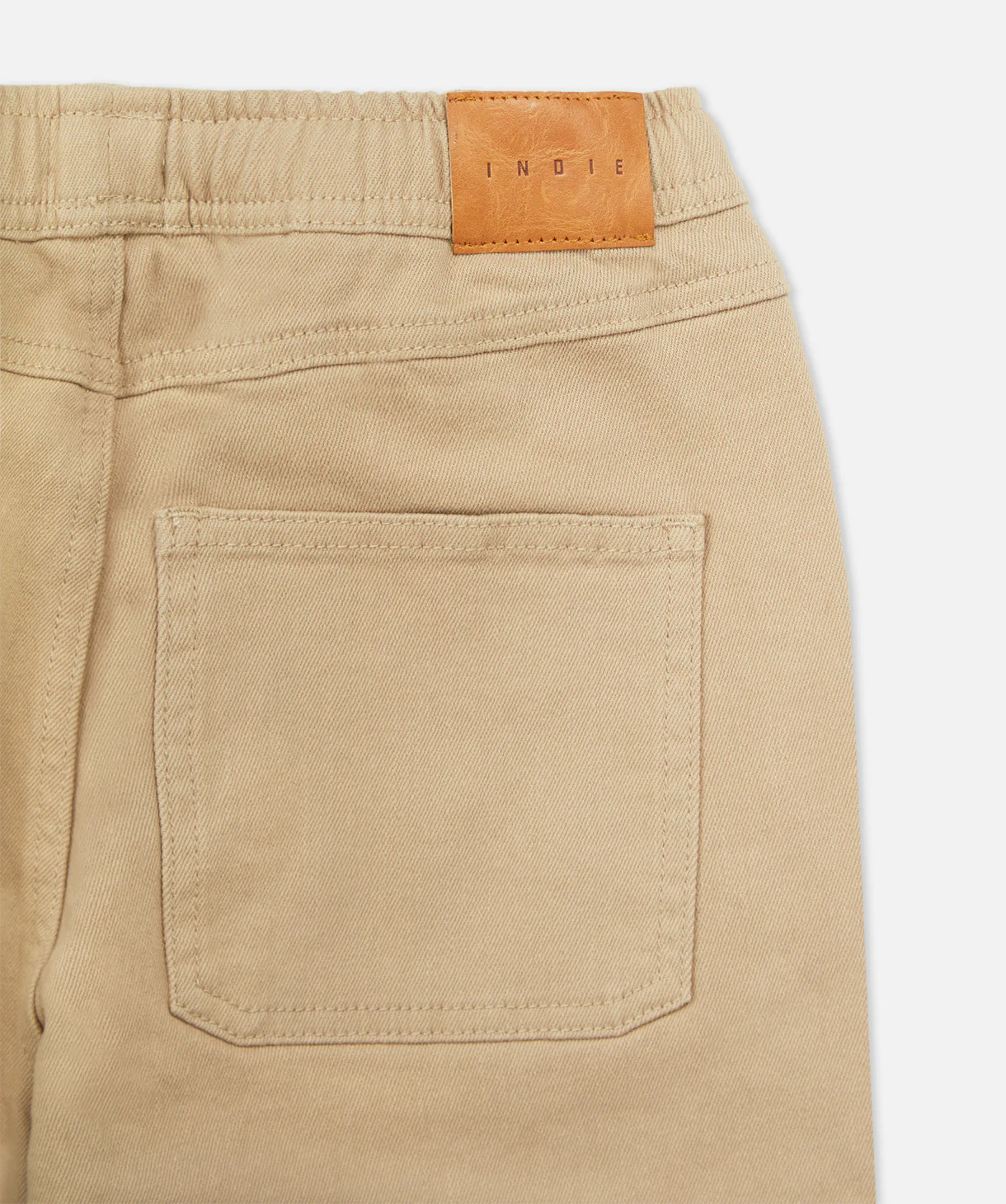 The Hayes Loose Pant - Beige - Image 3