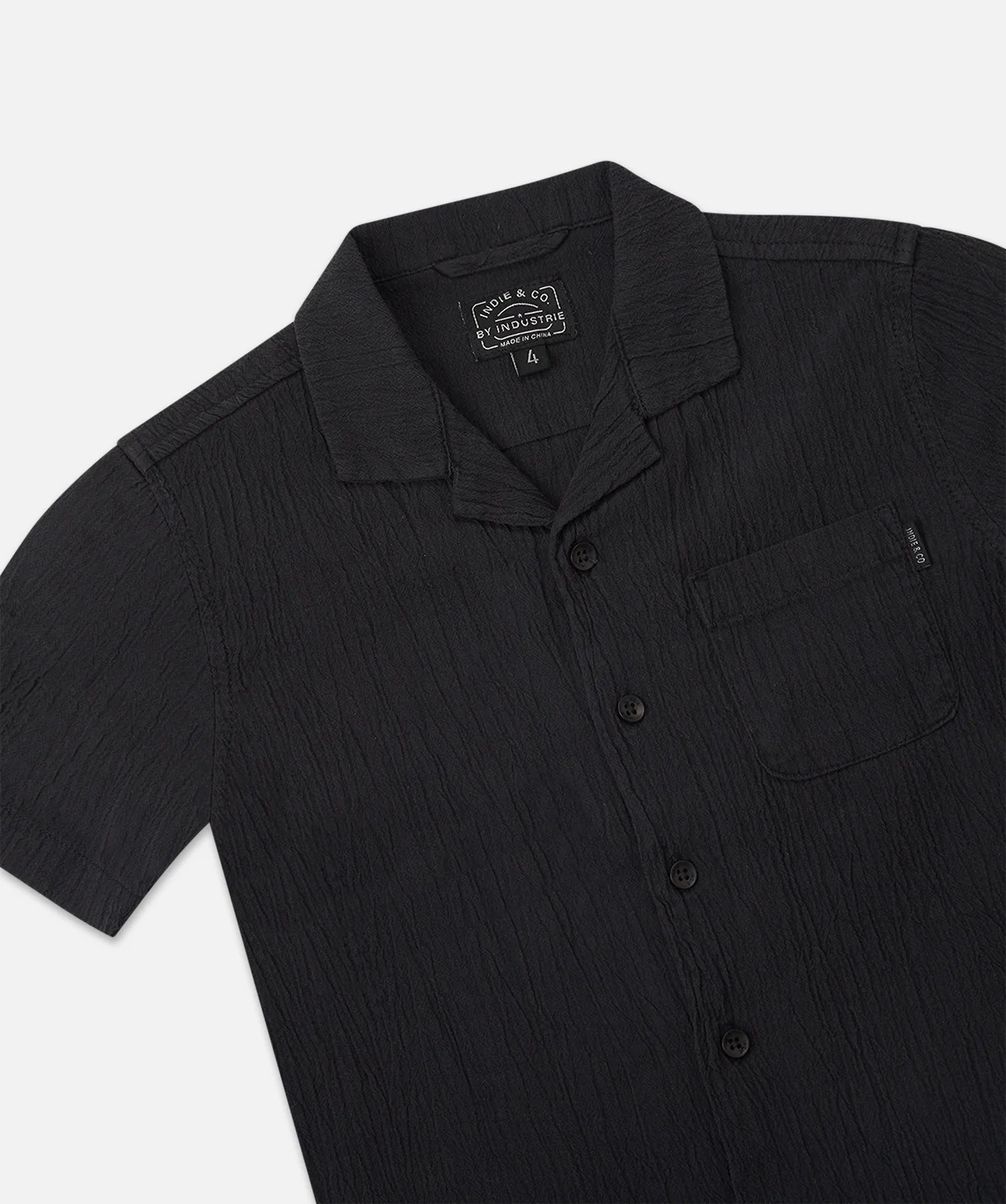 The Indie Magna Shirt - Washed Black - Image 3