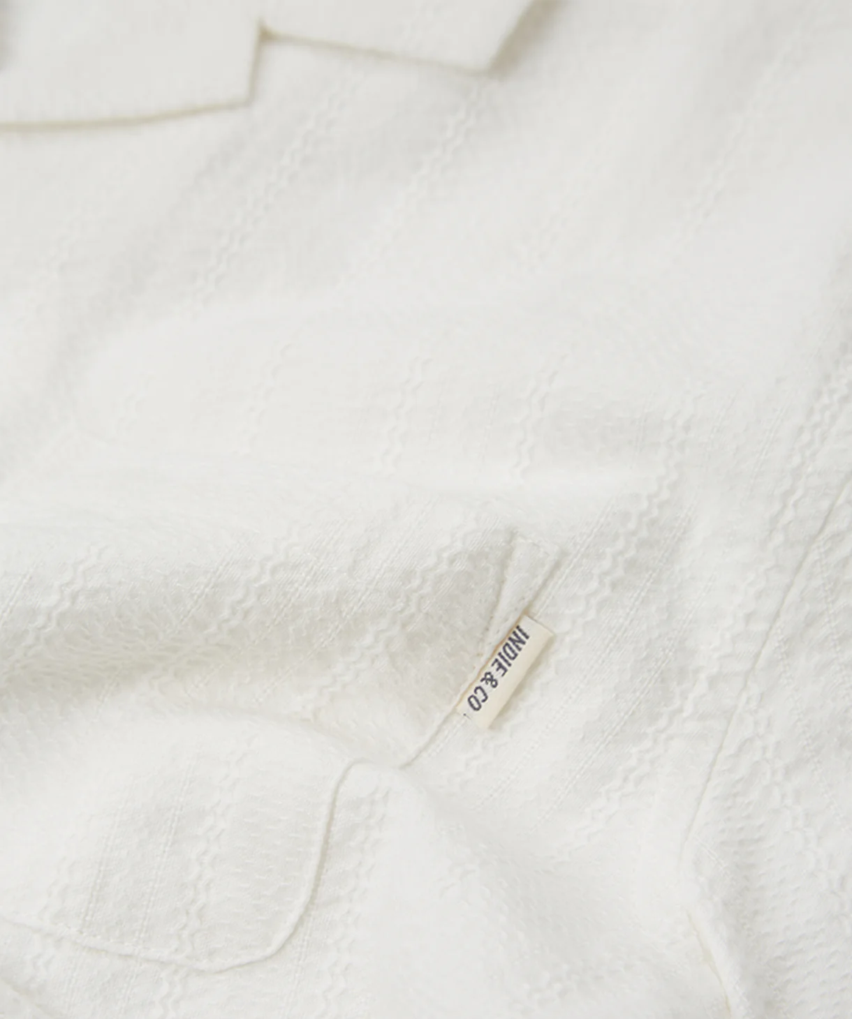 The Indie Viana S/s Shirt - Cream - Image 4