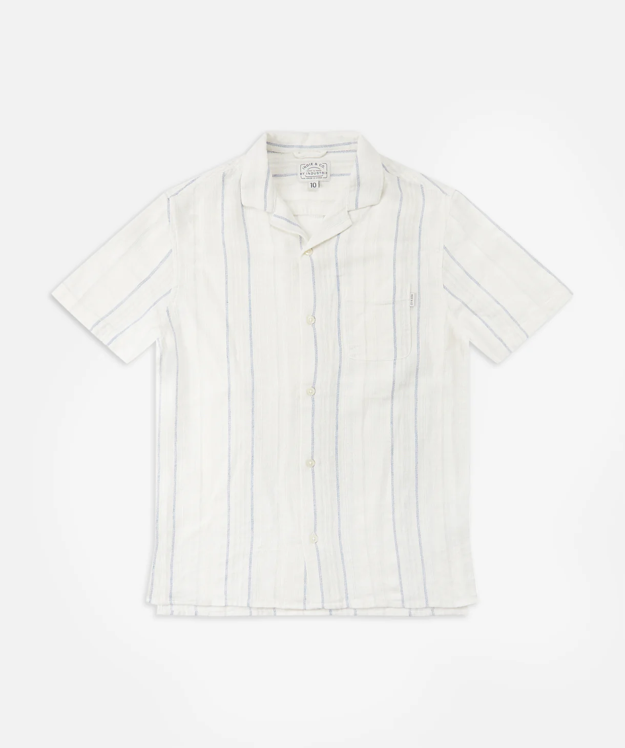 The Indie Marco S/s Shirt - White/Multi