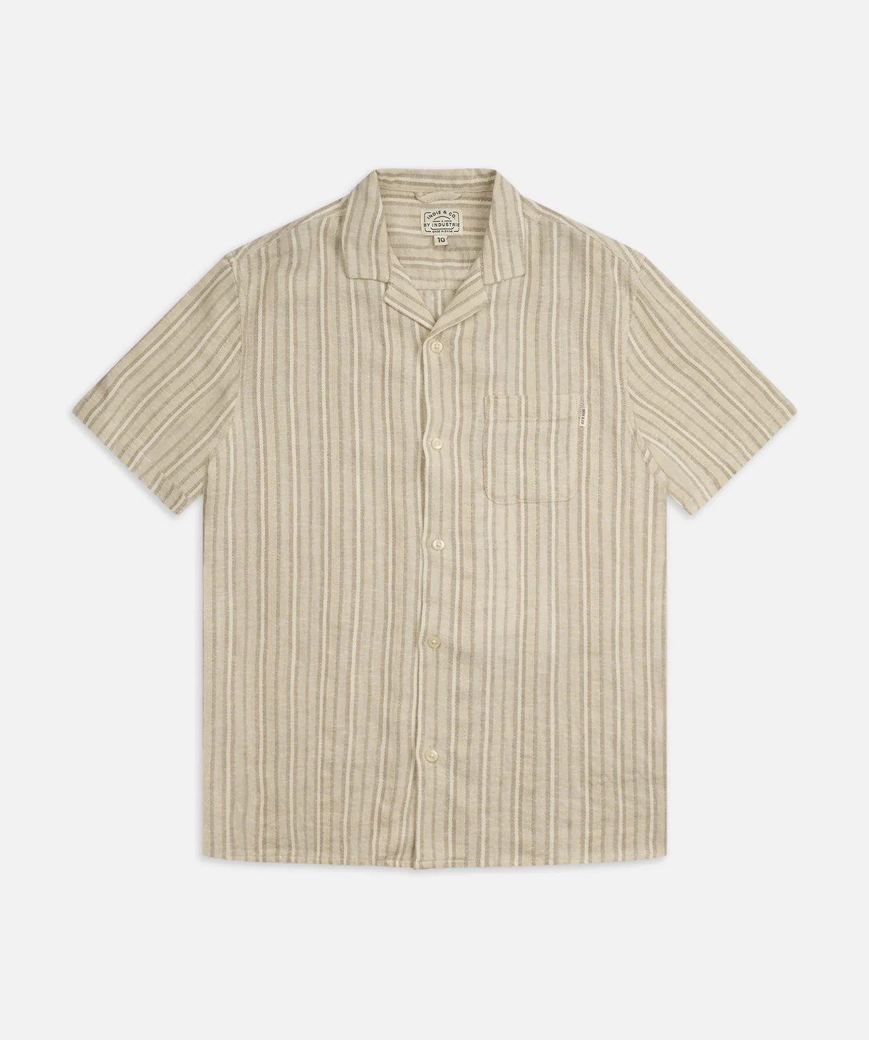 The Panama S/s Shirt - Taupe Combo