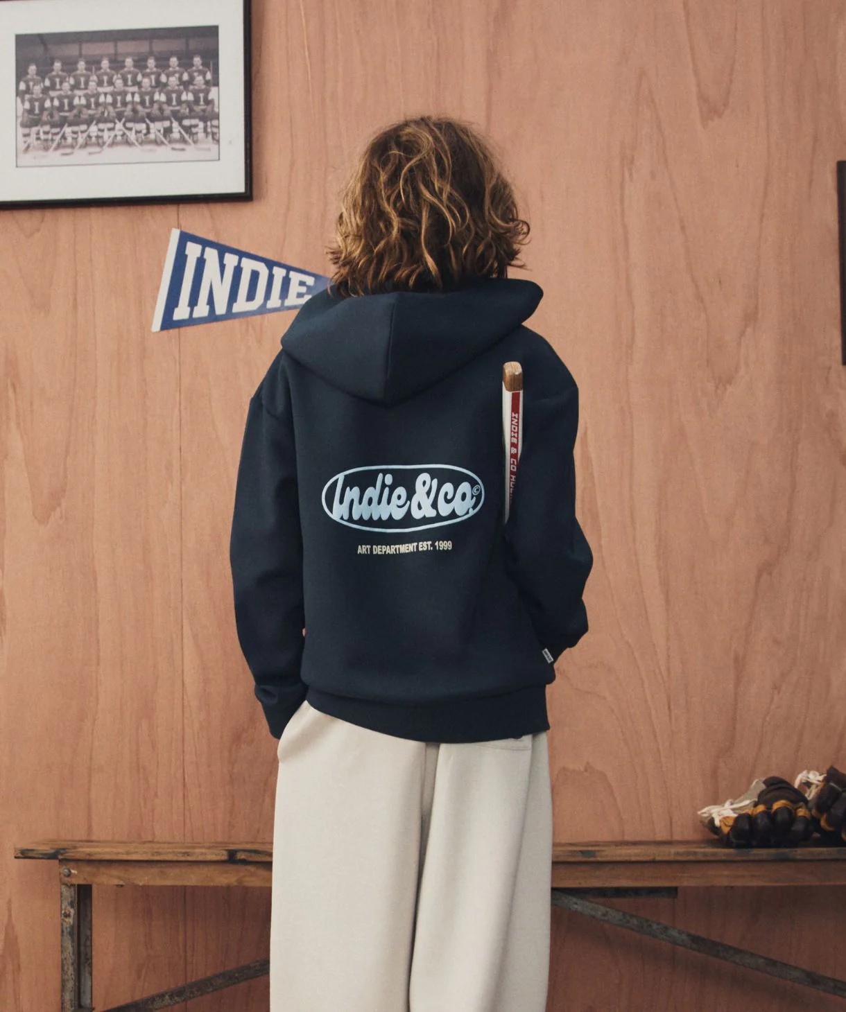The Holloway Hoodie - Ocean Blue - Image 2