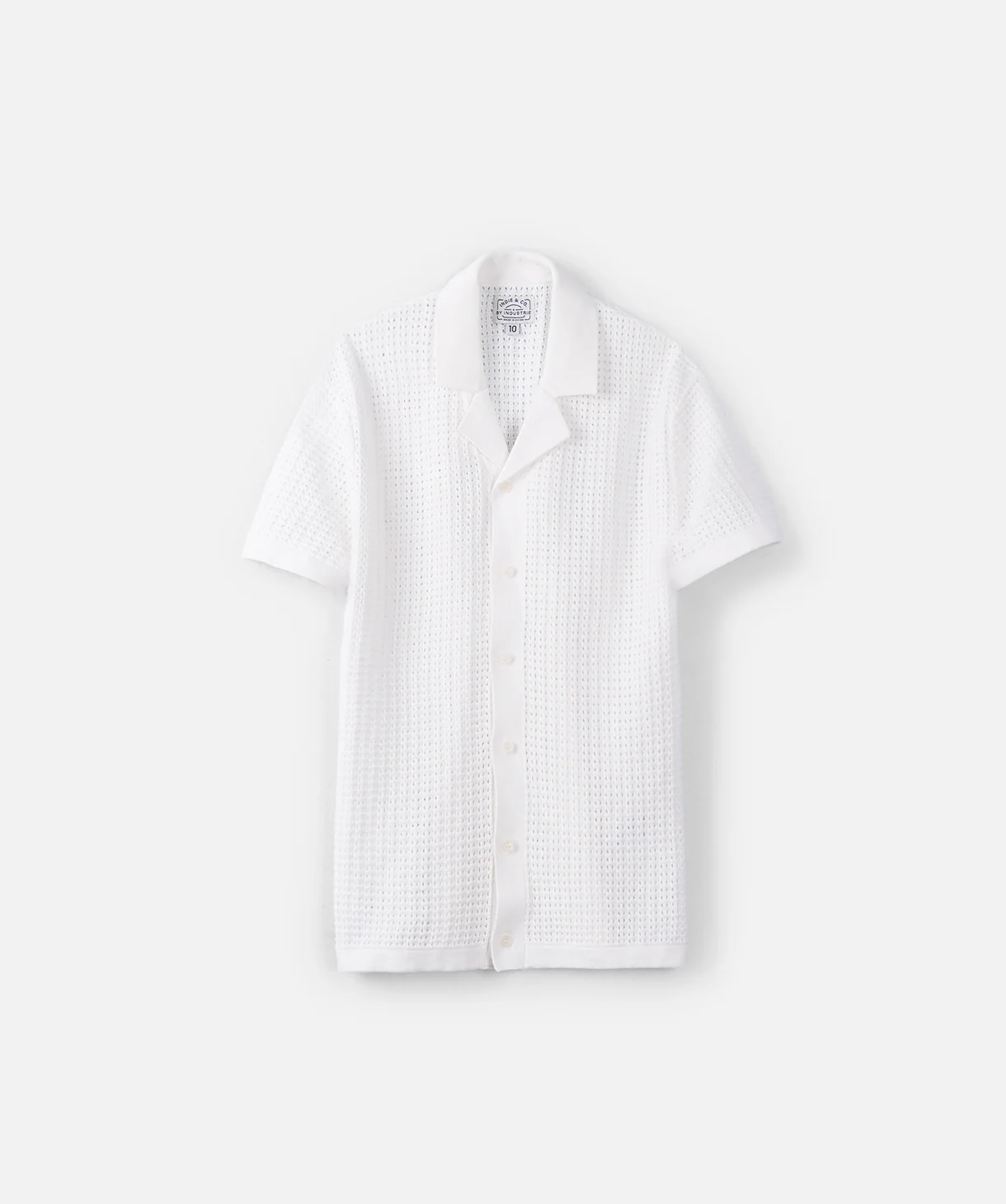 The Montage S/s Shirt - Chalk