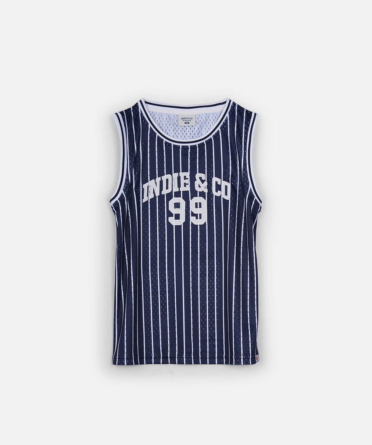 The Full Court Singlet - Navy
