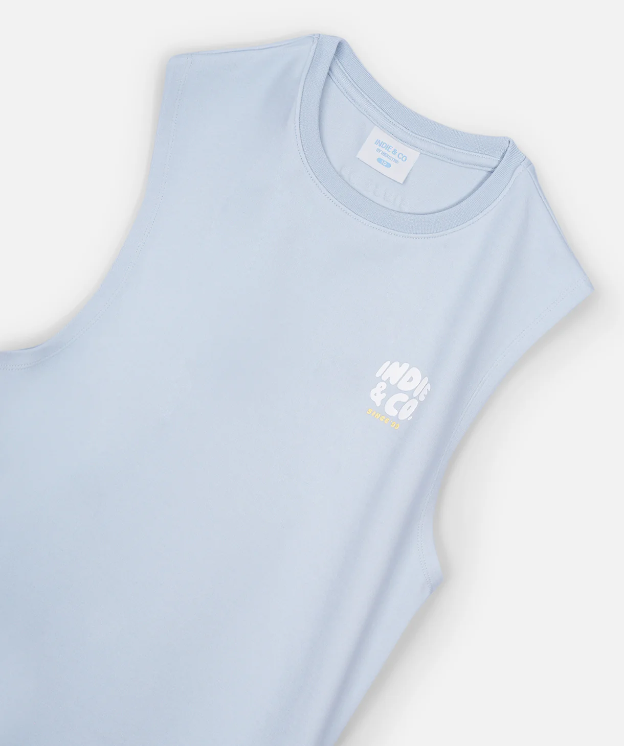 The Union Muscle Tee - Powder - Image 3