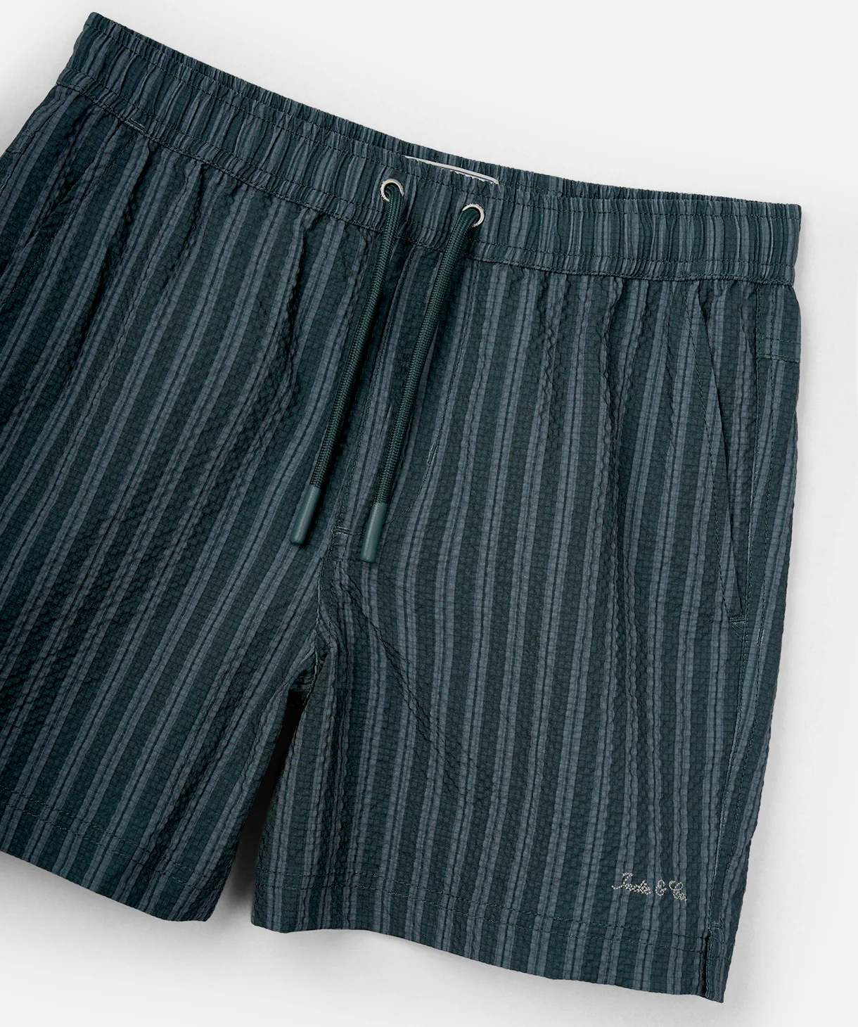 The San Vito Swim Trunk - Dk Teal/Arctic - Image 2