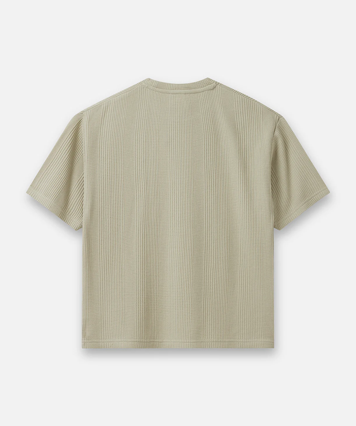 The Veneto Waffle Tee - Pebble - Image 3