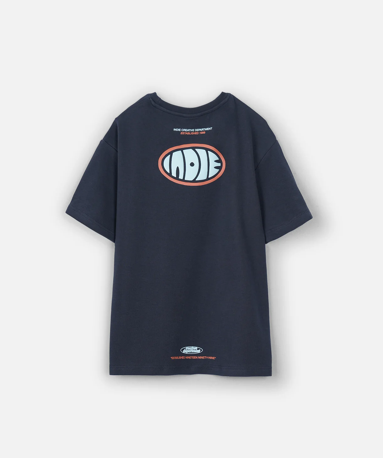The Stacked Tee - Slate/Mint - Image 2
