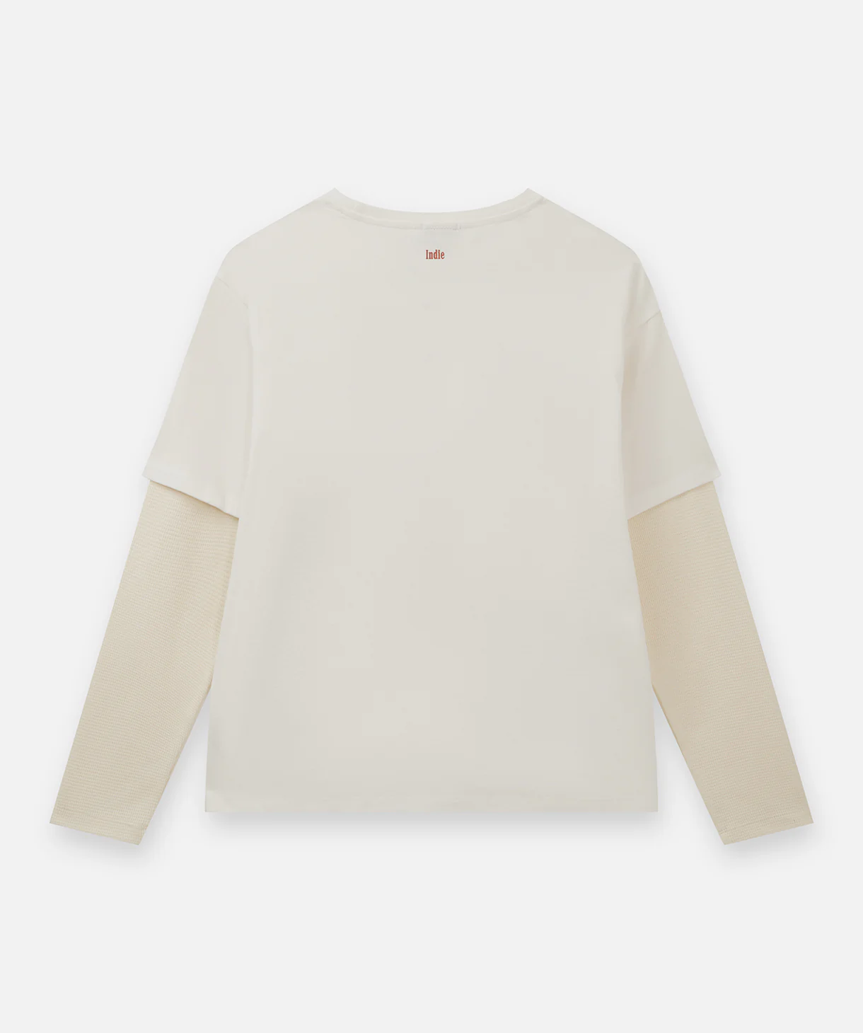 The Venice L/s Tee - White/Cream - Image 4