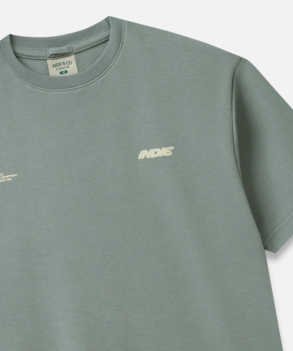 The Beaumont Tee - Mineral Green - Image 3
